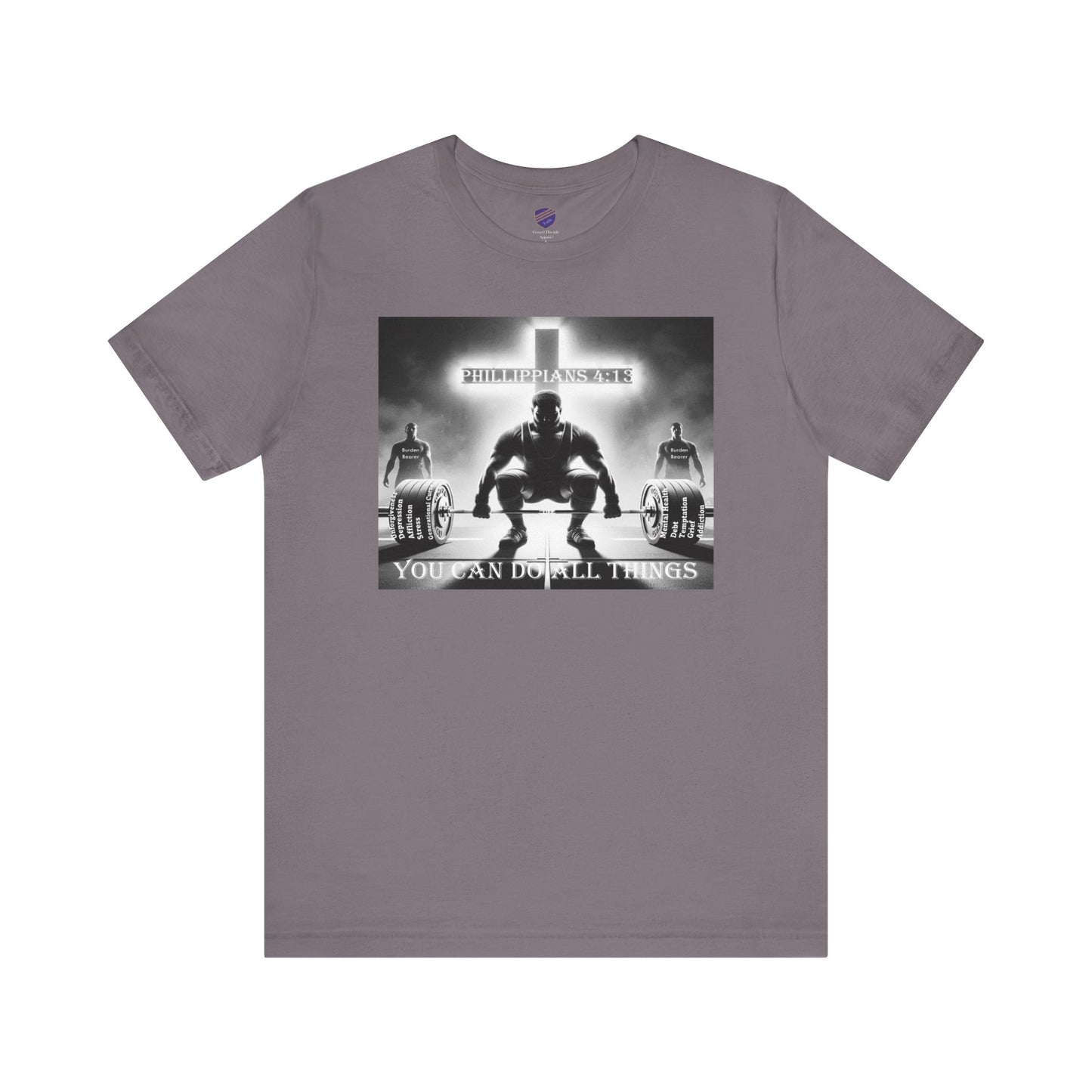 Can Do Strength - Faith - Inspired T-Shirt with Motivational Design