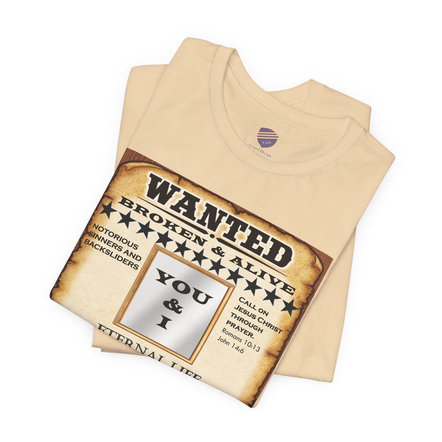 Wanted Poster - Faith - Inspired Unisex T-Shirt