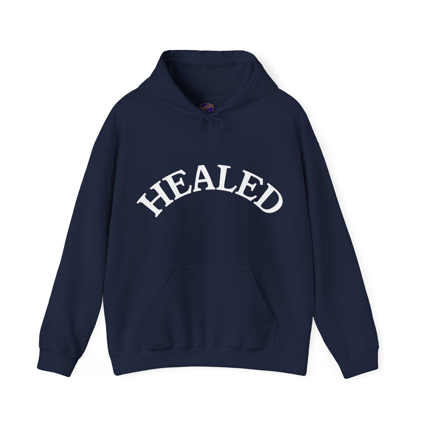 Healed under the Hood - Faith - Inspired Unisex Heavy Blend Hooded Sweatshirt