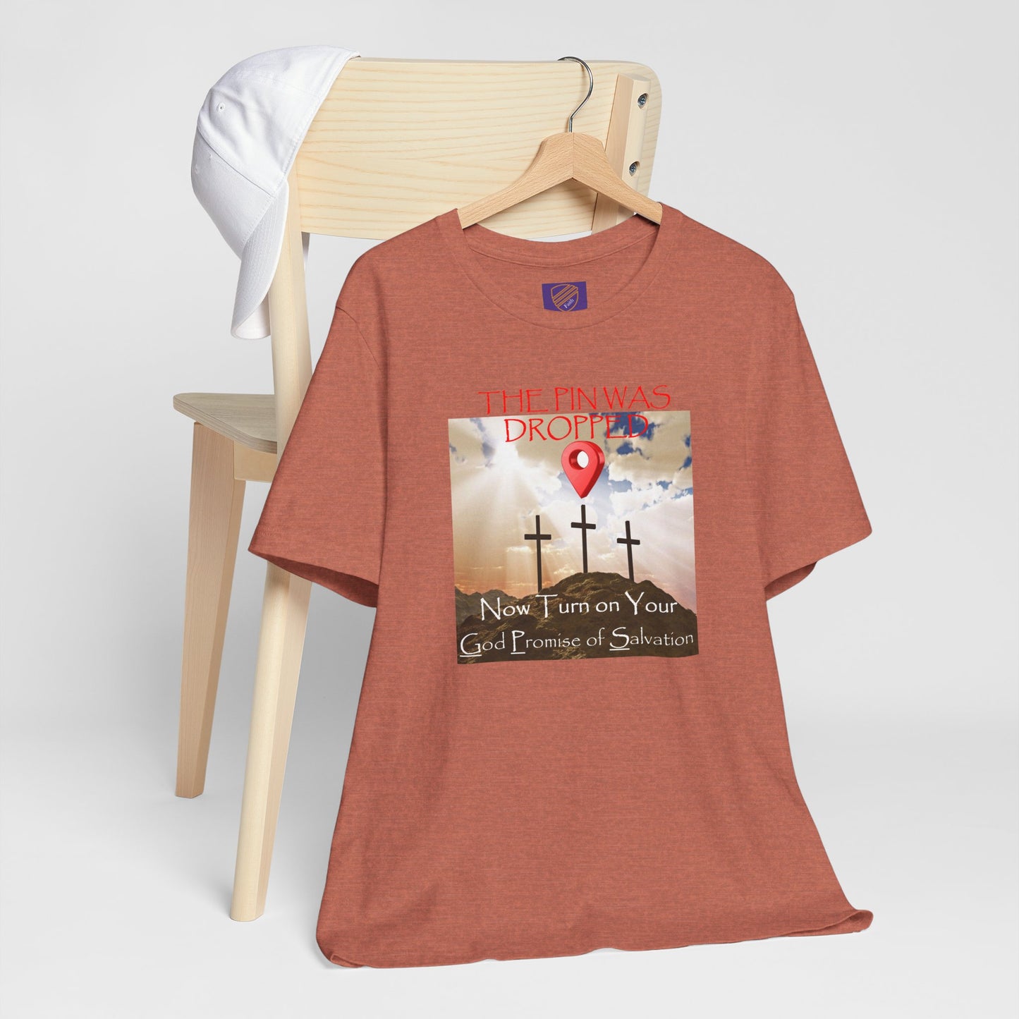 Calvary - Faith - Inspired Unisex Jersey Tee