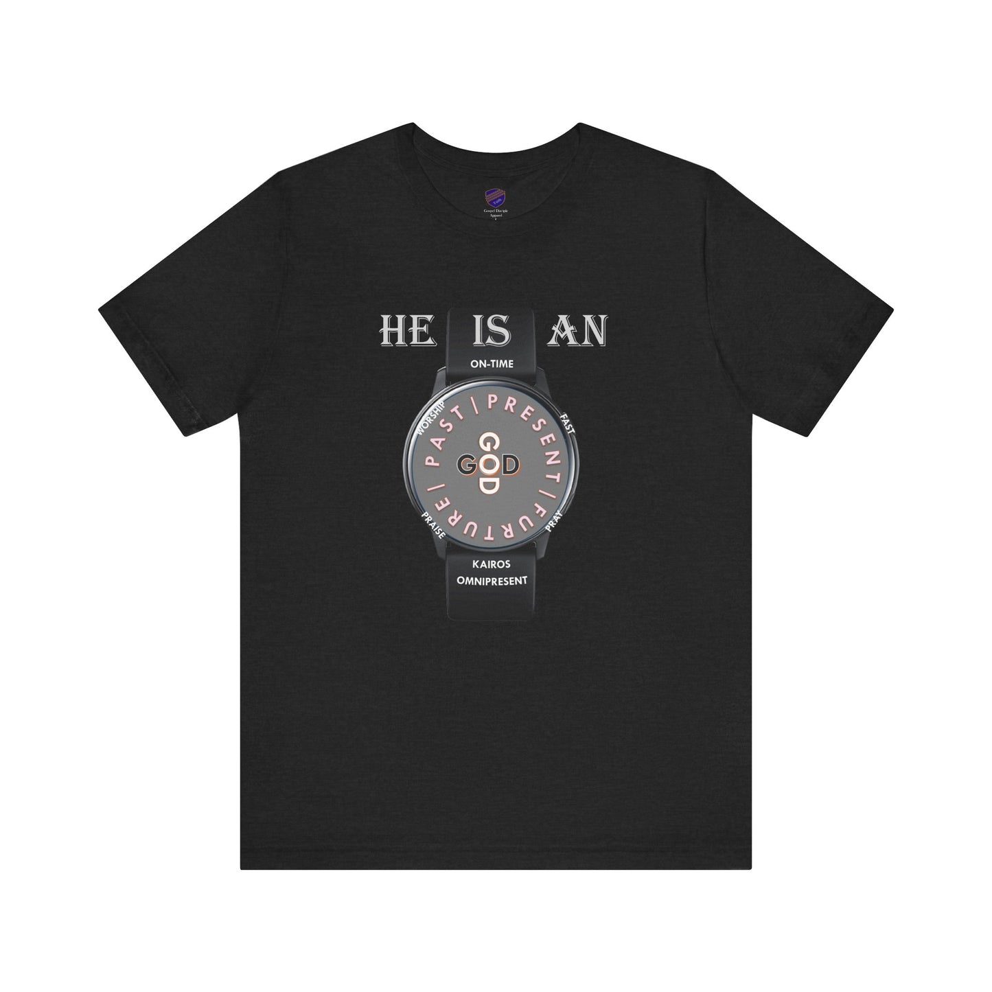 On-Time God - Faith - Inspired Unisex Jersey Short Sleeve Tee