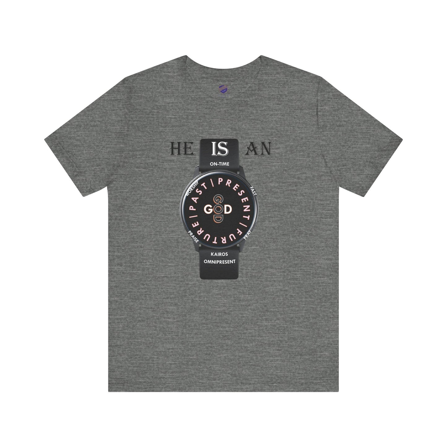 On-Time God - Faith - Inspired Unisex Jersey Short Sleeve Tee
