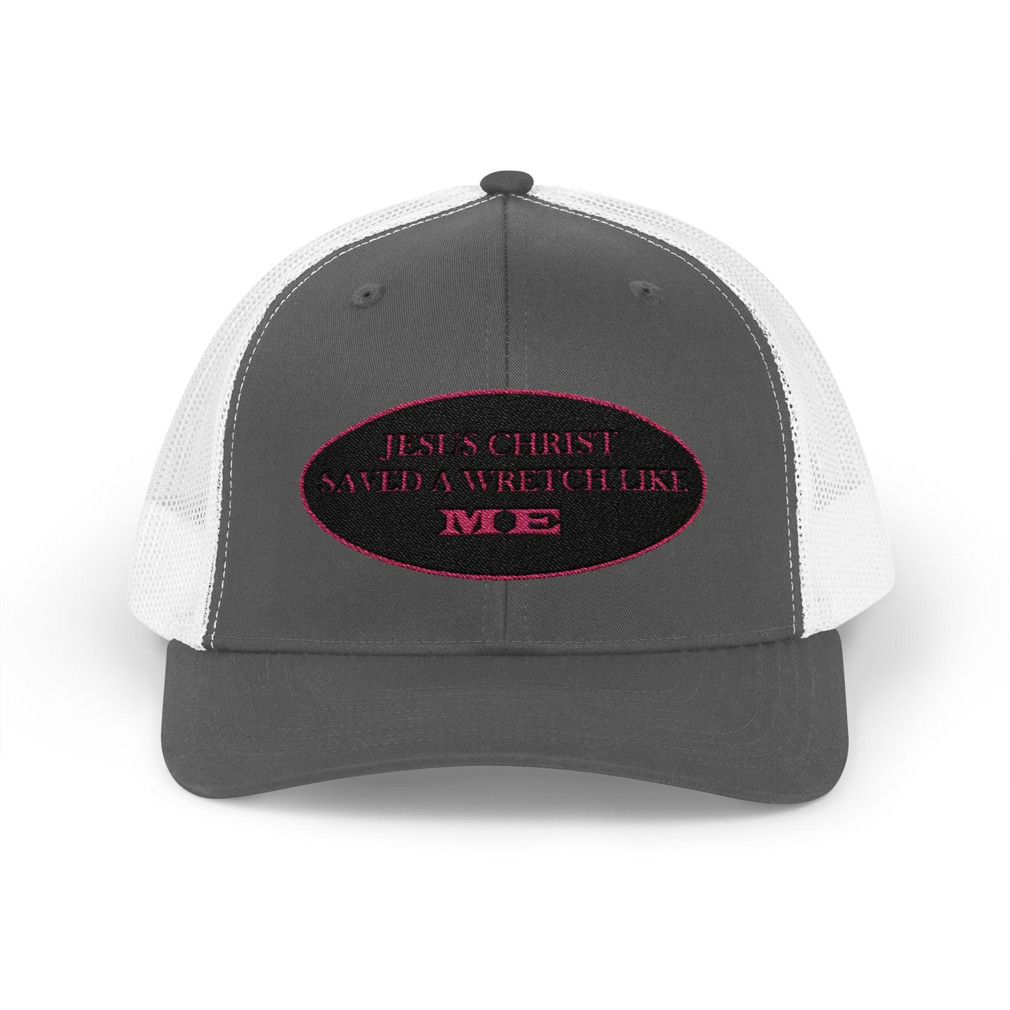 Saved Wretch (BP) - Faith - Inspired - Stylish Snapback Trucker Cap