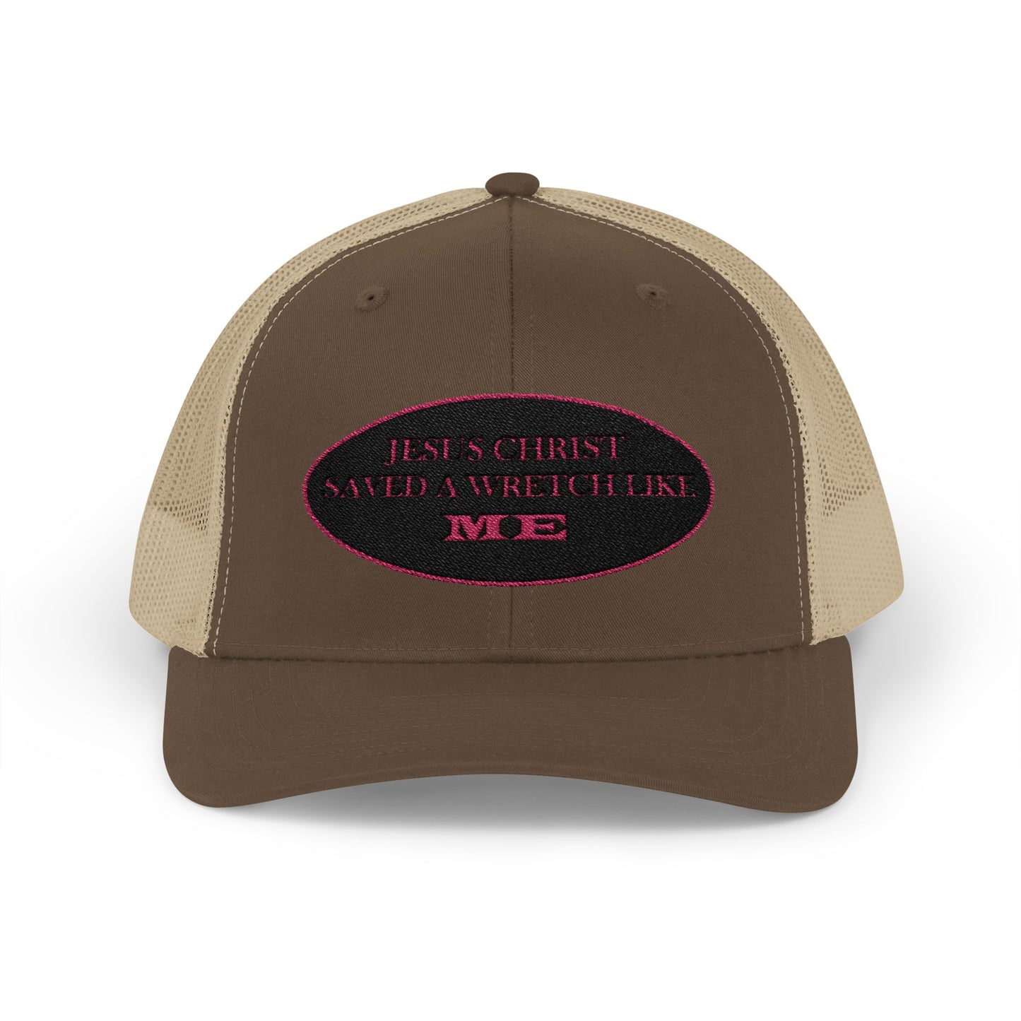 Saved Wretch (BP) - Faith - Inspired - Stylish Snapback Trucker Cap
