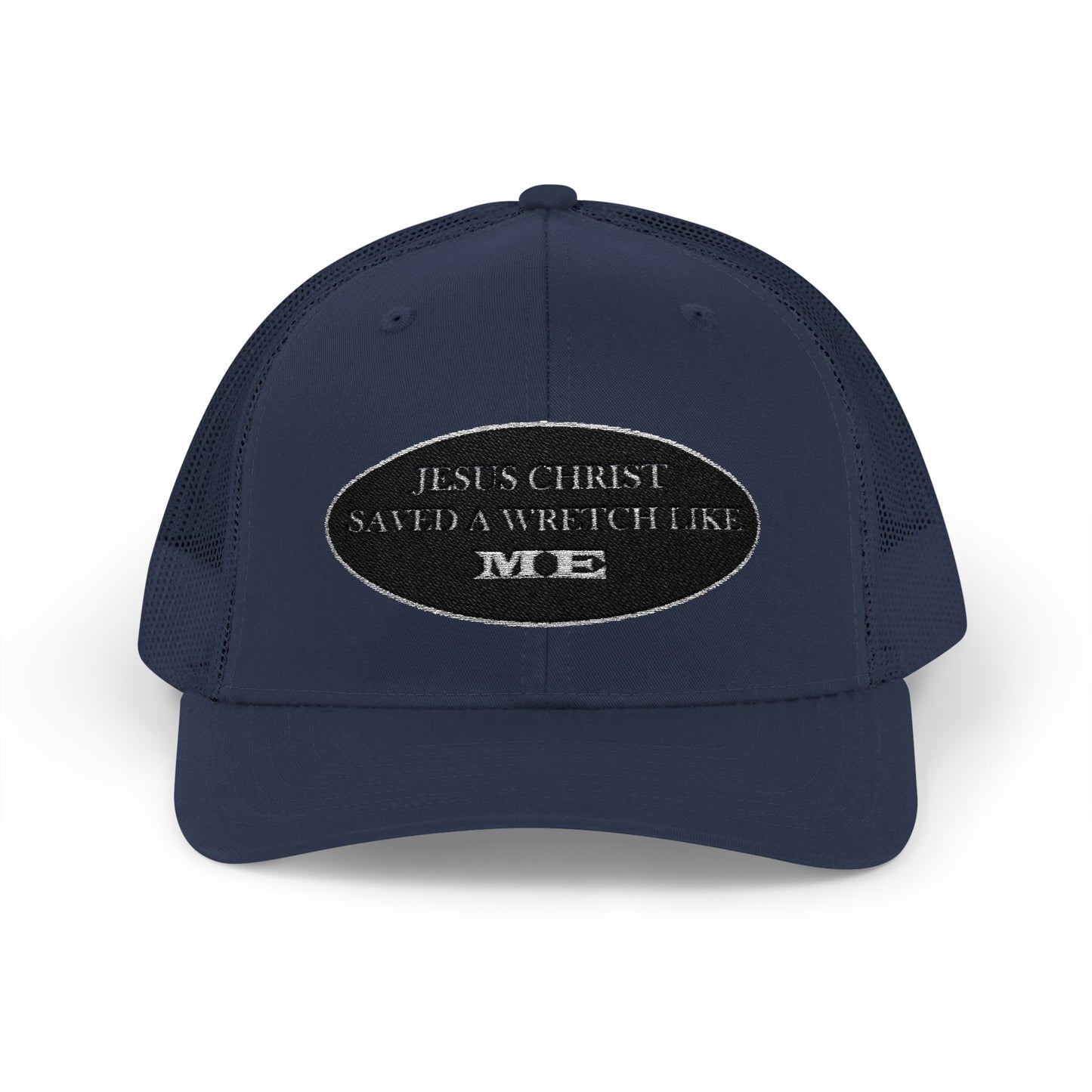 Saved Me (B&W) - Faith - Inspired Snapback Trucker Cap