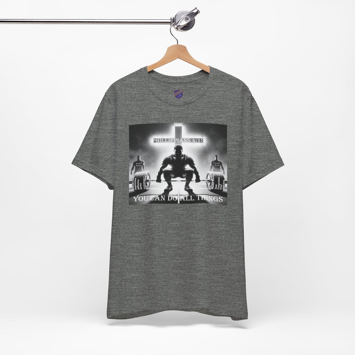 Can Do Strength - Faith - Inspired T-Shirt with Motivational Design