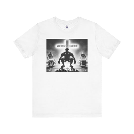 Can Do Strength - Faith - Inspired T-Shirt with Motivational Design