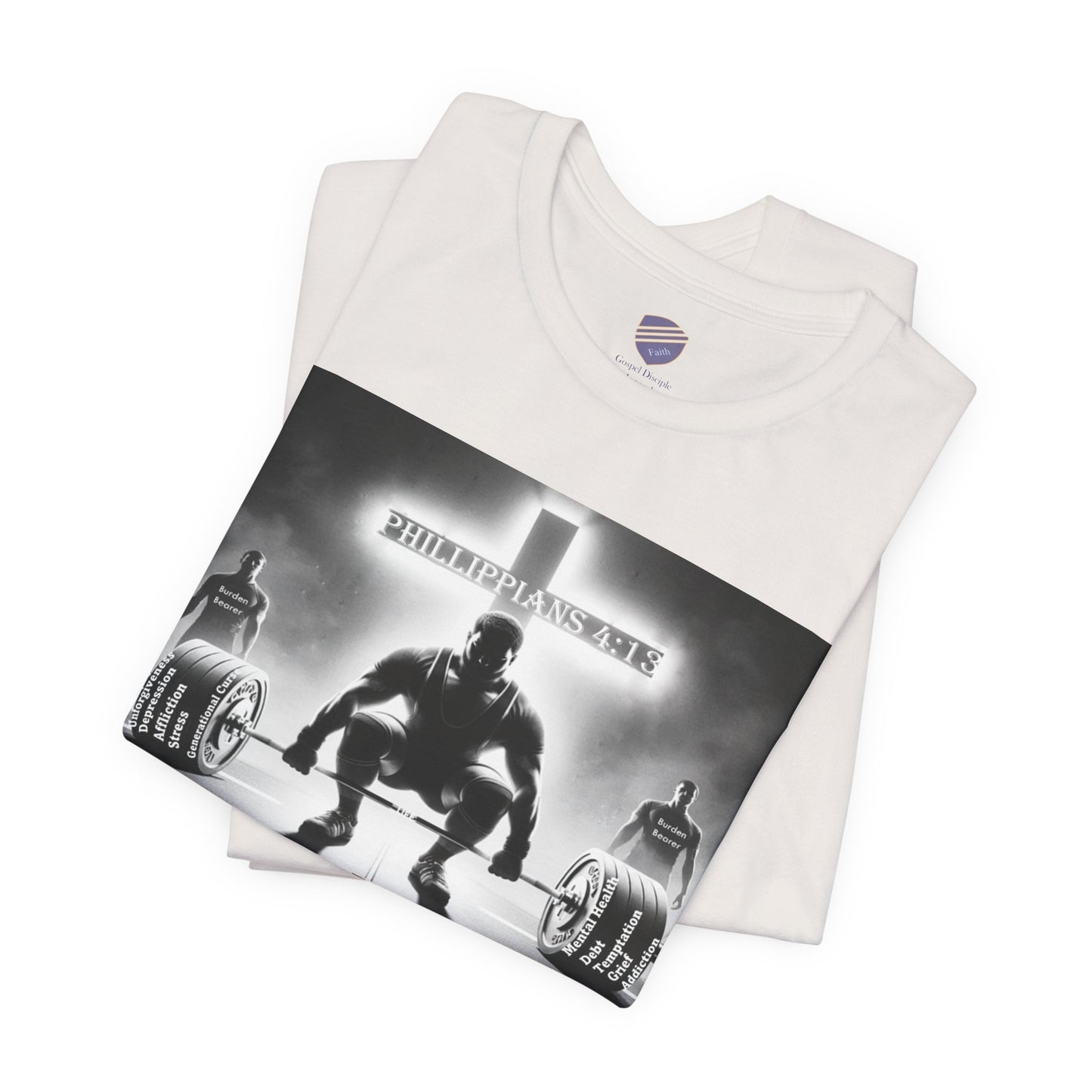 Can Do Strength - Faith - Inspired T-Shirt with Motivational Design