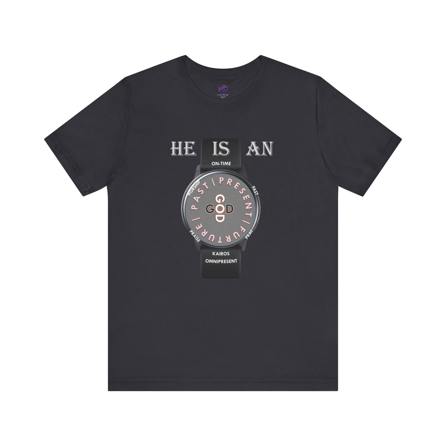 On-Time God - Faith - Inspired Unisex Jersey Short Sleeve Tee