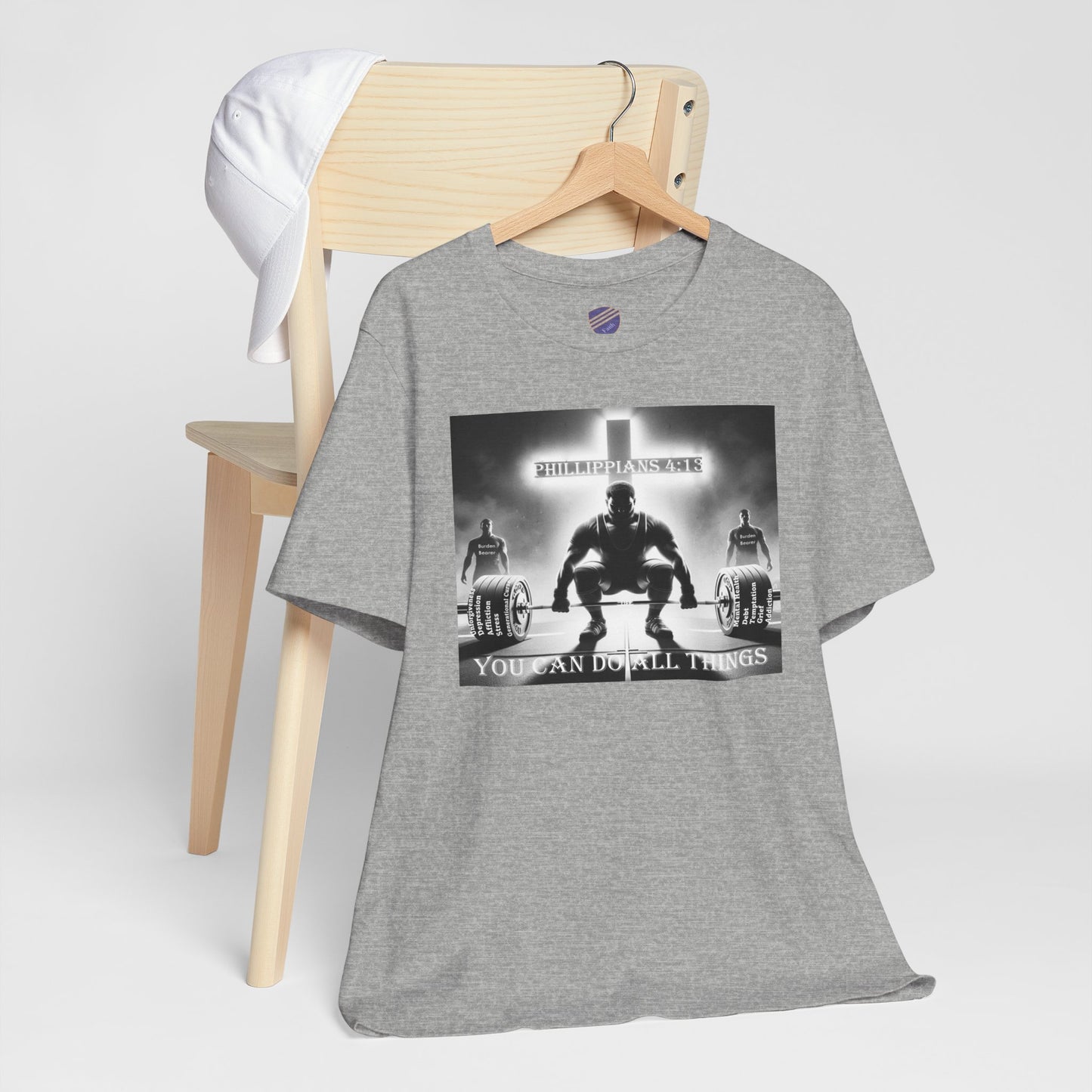 Can Do Strength - Faith - Inspired T-Shirt with Motivational Design