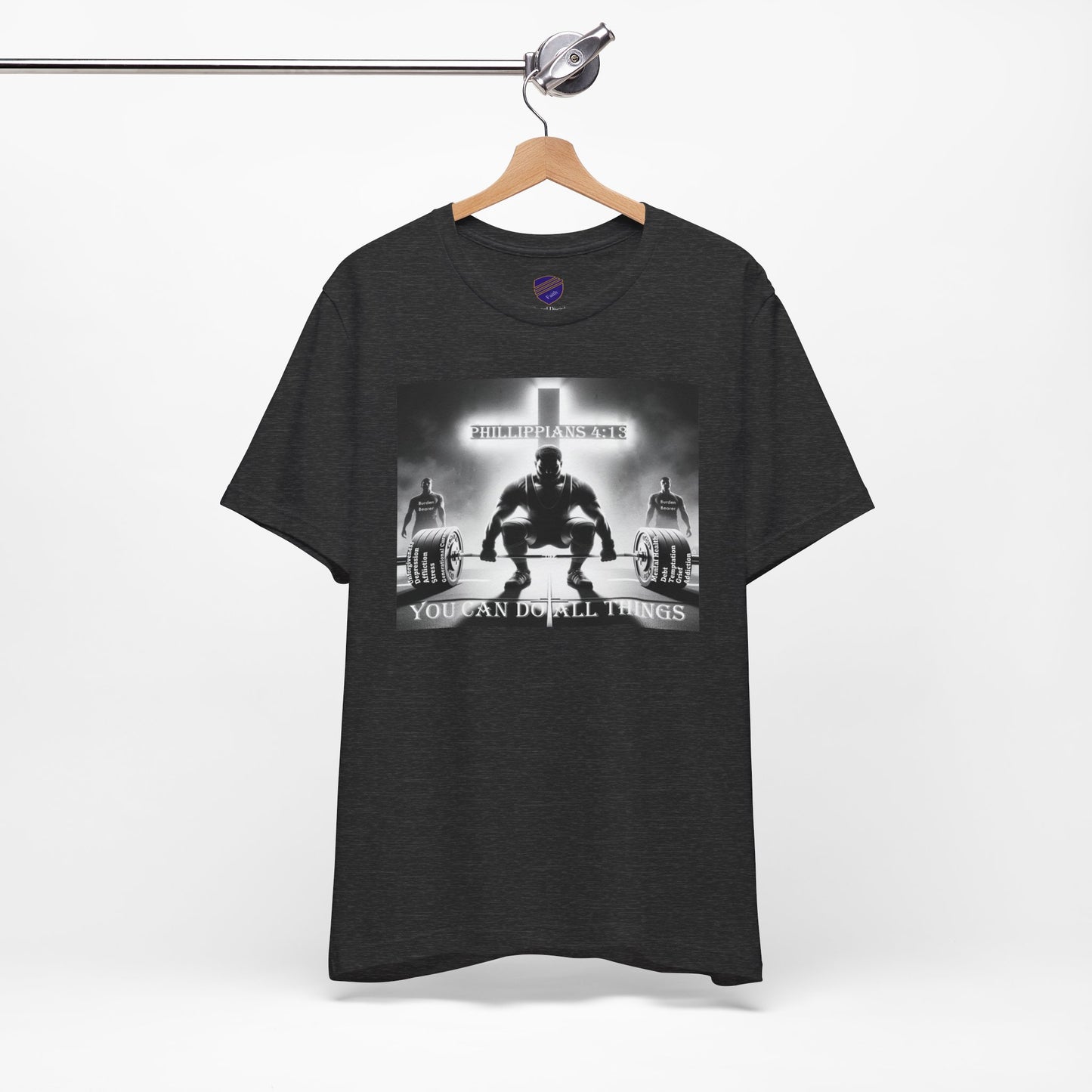 Can Do Strength - Faith - Inspired T-Shirt with Motivational Design