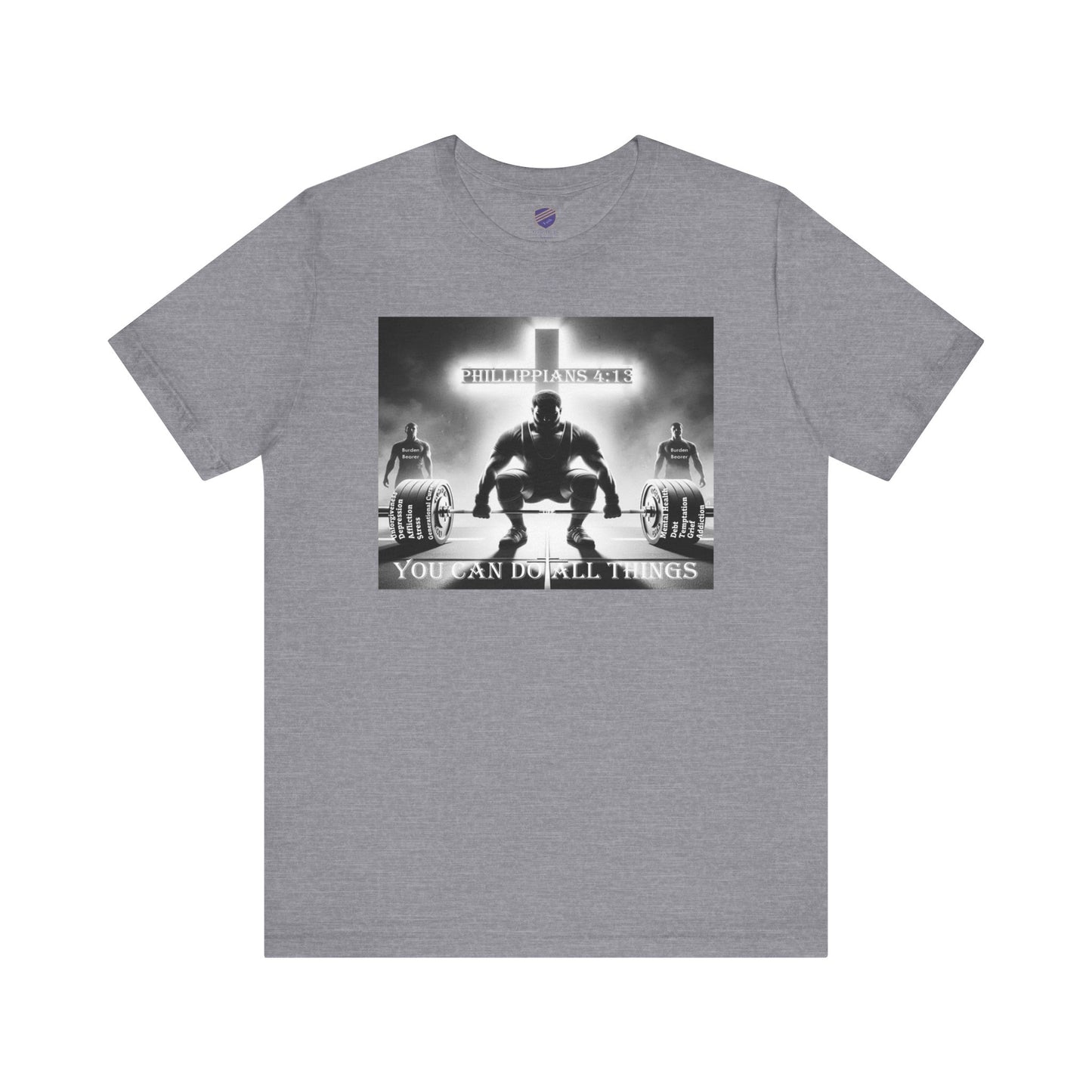Can Do Strength - Faith - Inspired T-Shirt with Motivational Design