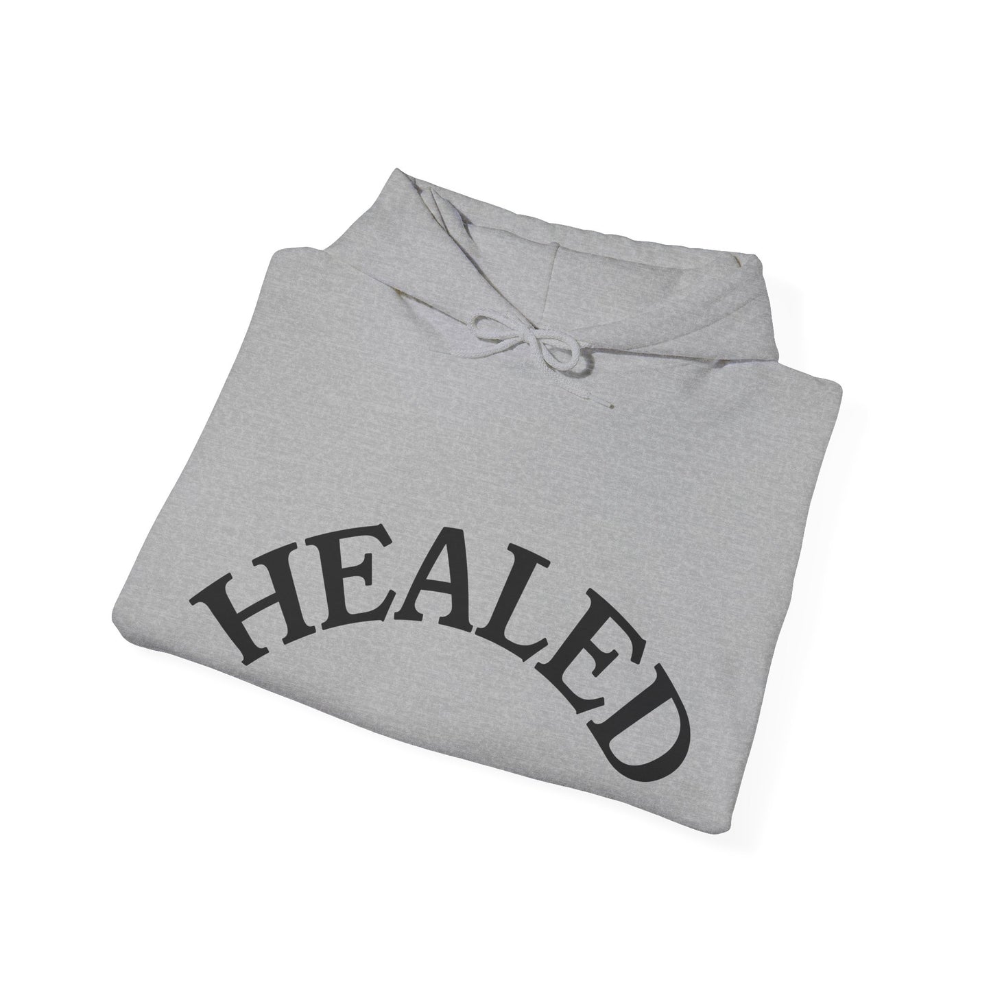 Healed under the Hood - Faith - Inspired Unisex Heavy Blend Hooded Sweatshirt