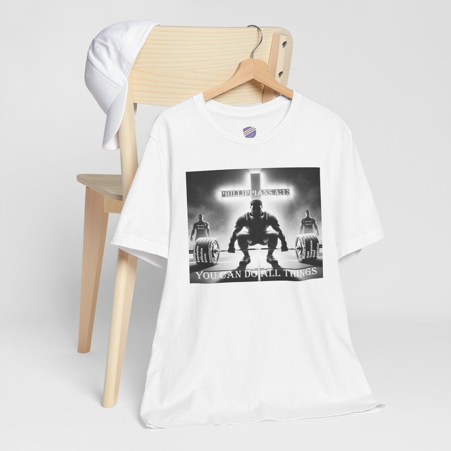 Can Do Strength - Faith - Inspired T-Shirt with Motivational Design