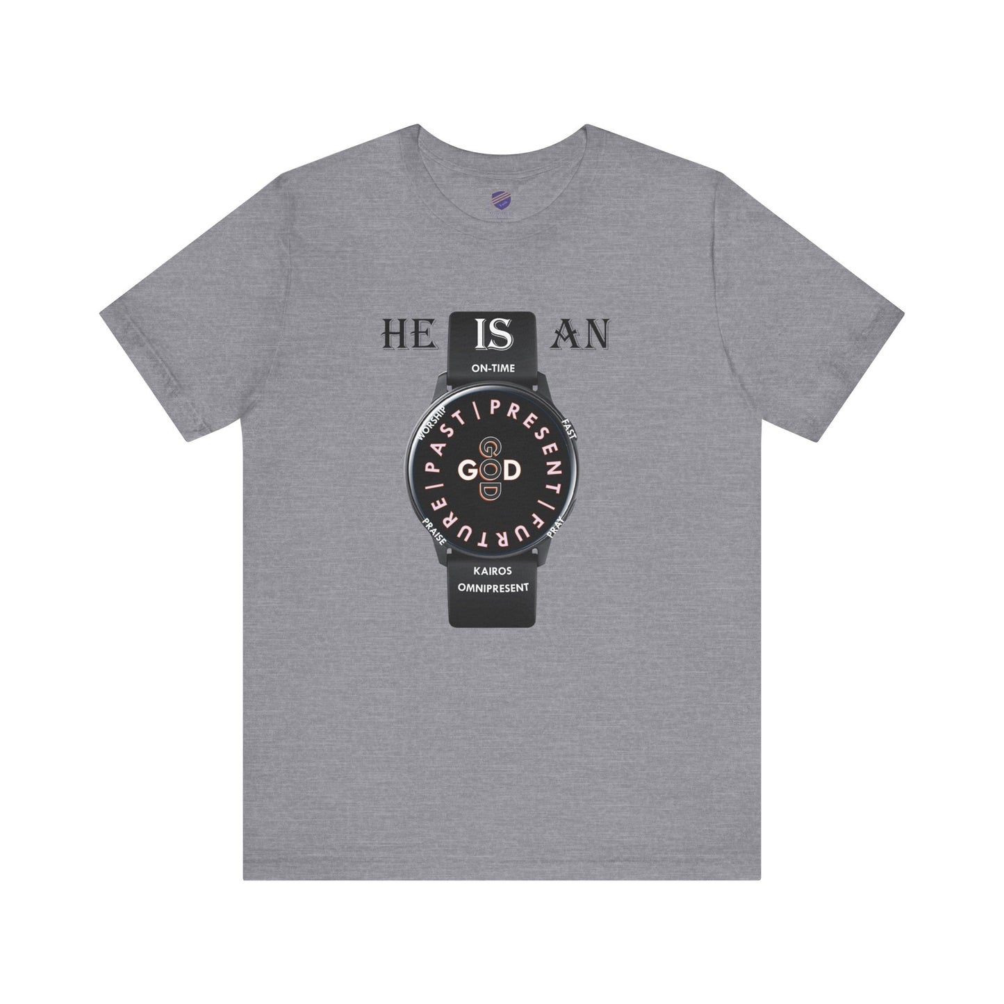 On-Time God - Faith - Inspired Unisex Jersey Short Sleeve Tee