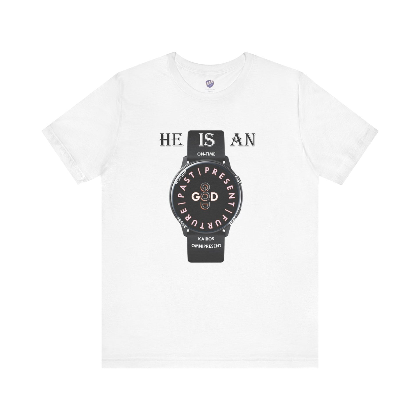 On-Time God - Faith - Inspired Unisex Jersey Short Sleeve Tee