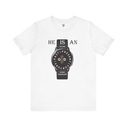 On-Time God - Faith - Inspired Unisex Jersey Short Sleeve Tee