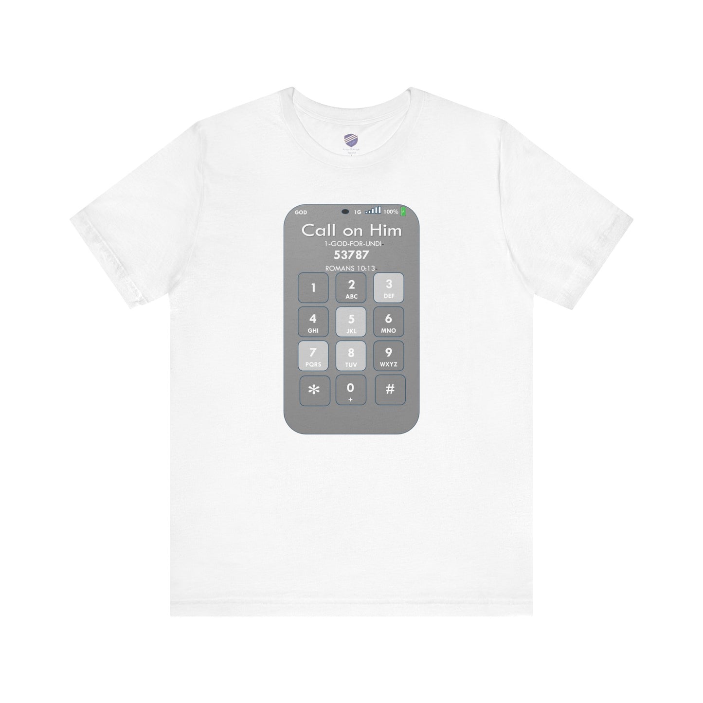 Call on Him - Faith - Inspired Jersey Short Sleeve Shirt