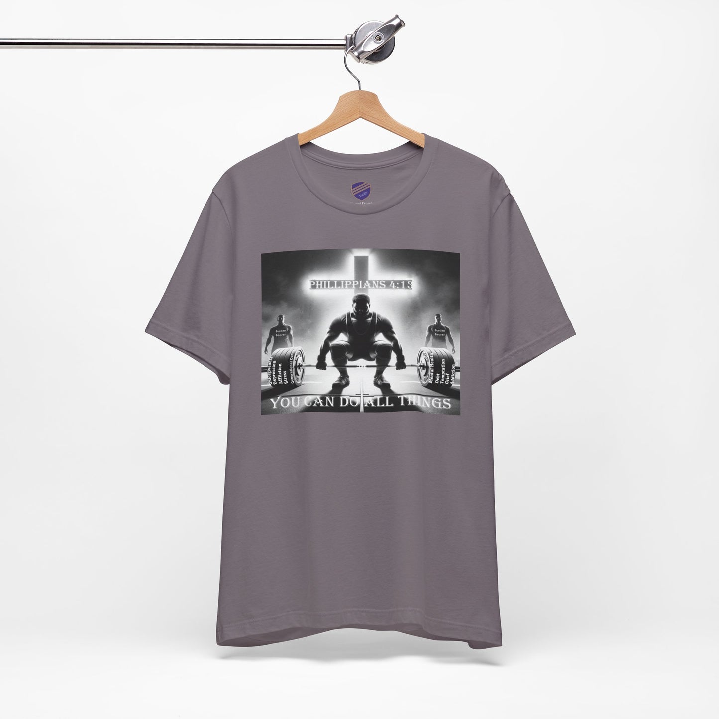 Can Do Strength - Faith - Inspired T-Shirt with Motivational Design