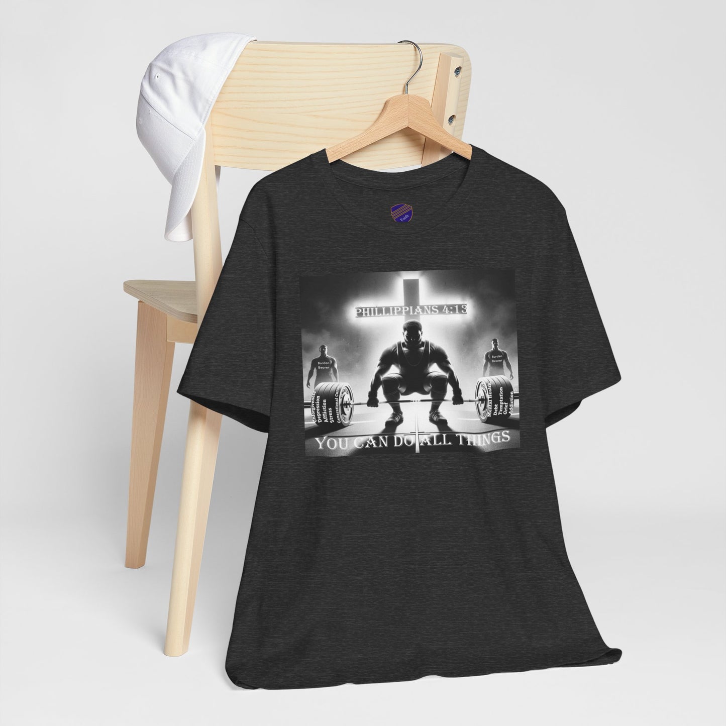 Can Do Strength - Faith - Inspired T-Shirt with Motivational Design