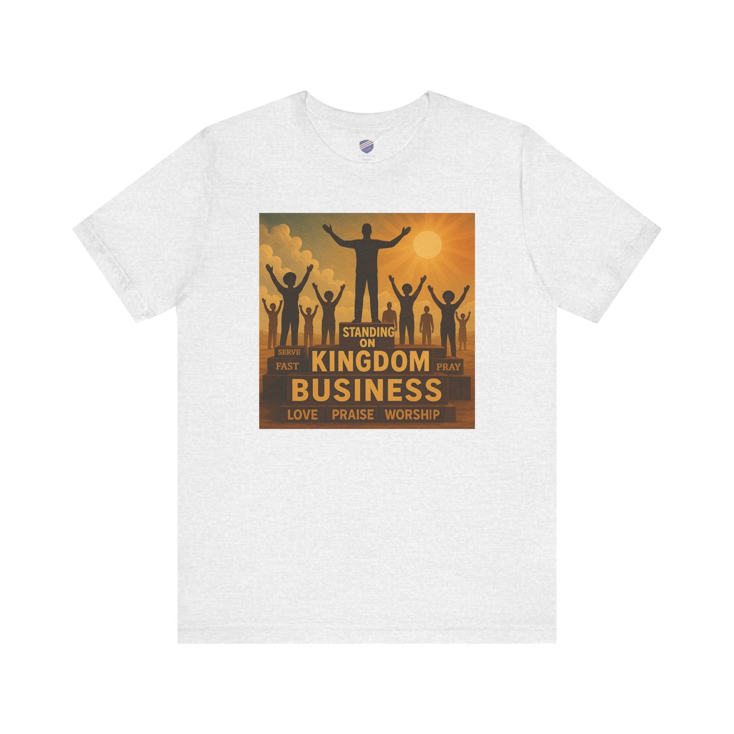 Kingdom Business - Faith - Inspired Unisex Jersey Short Sleeve Shirt