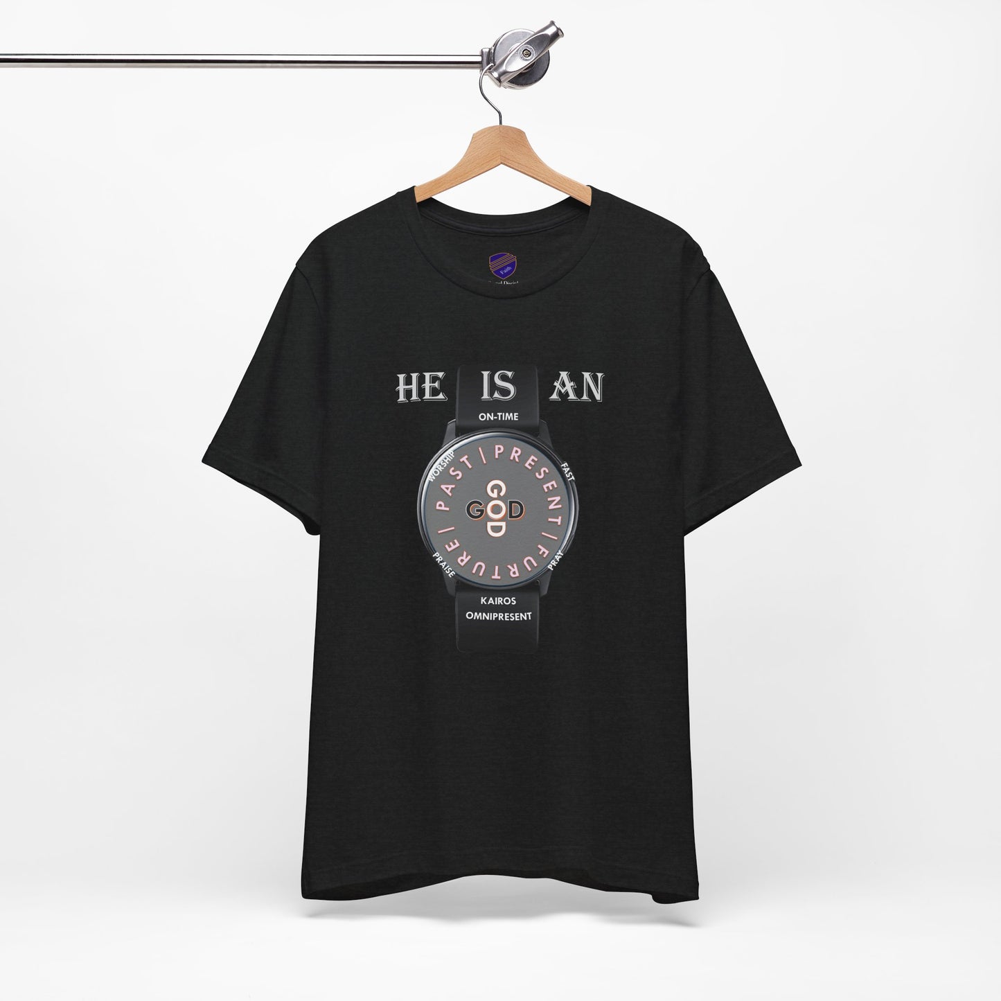 On-Time God - Faith - Inspired Unisex Jersey Short Sleeve Tee