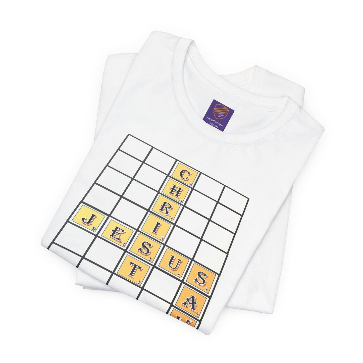 Gospel Scrabble - Faith - Inspired Unisex Jersey Tee