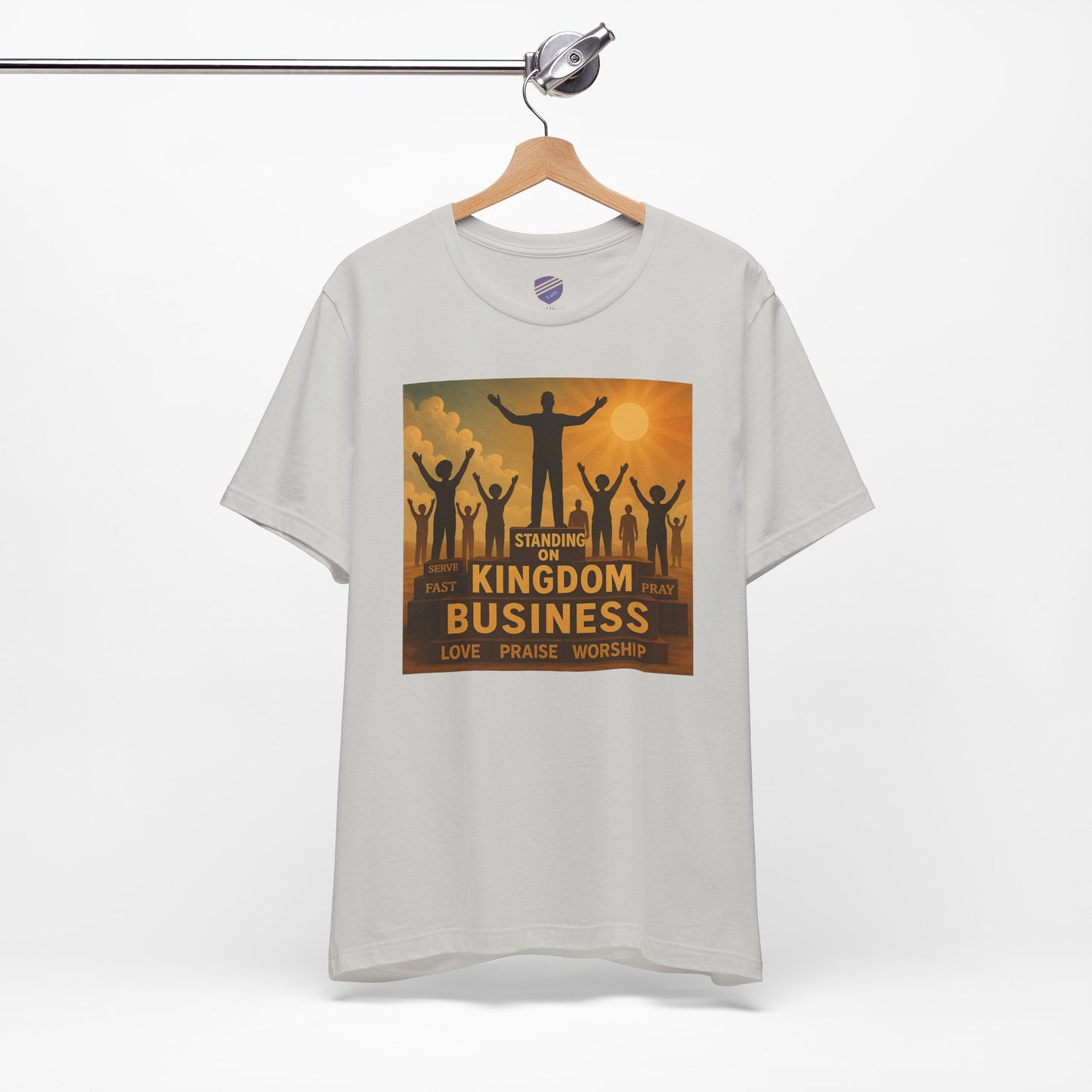Kingdom Business - Faith - Inspired Unisex Jersey Short Sleeve Shirt