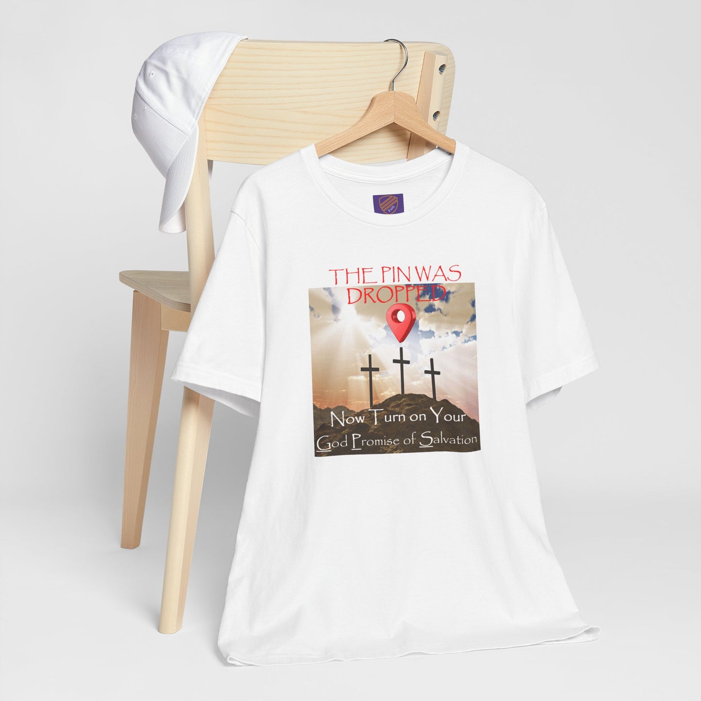Calvary - Faith - Inspired Unisex Jersey Tee