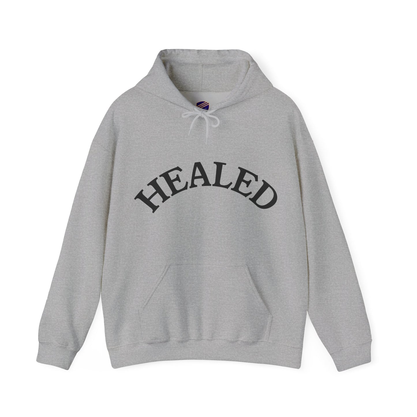 Healed under the Hood - Faith - Inspired Unisex Heavy Blend Hooded Sweatshirt