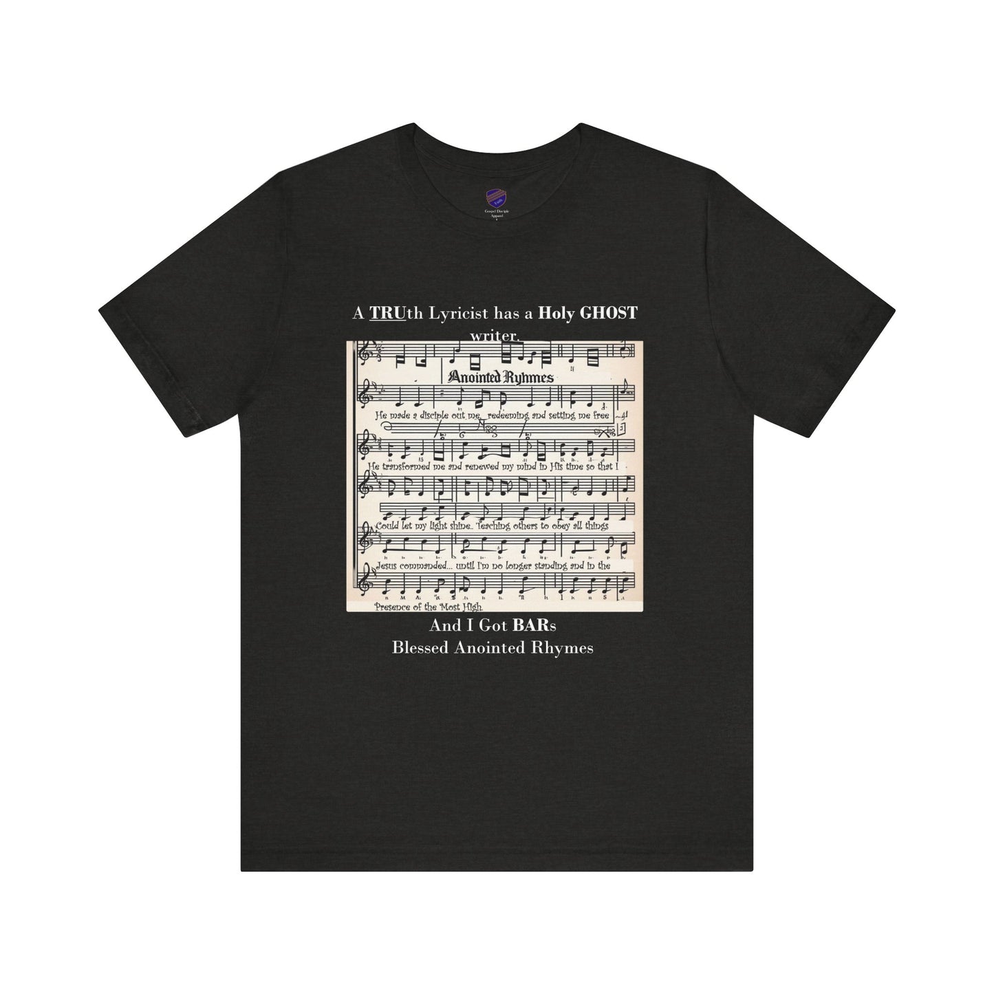 BARs - Blessed Anointed Rhymes - Faith - Inspired Jersey Short Sleeve Shirt