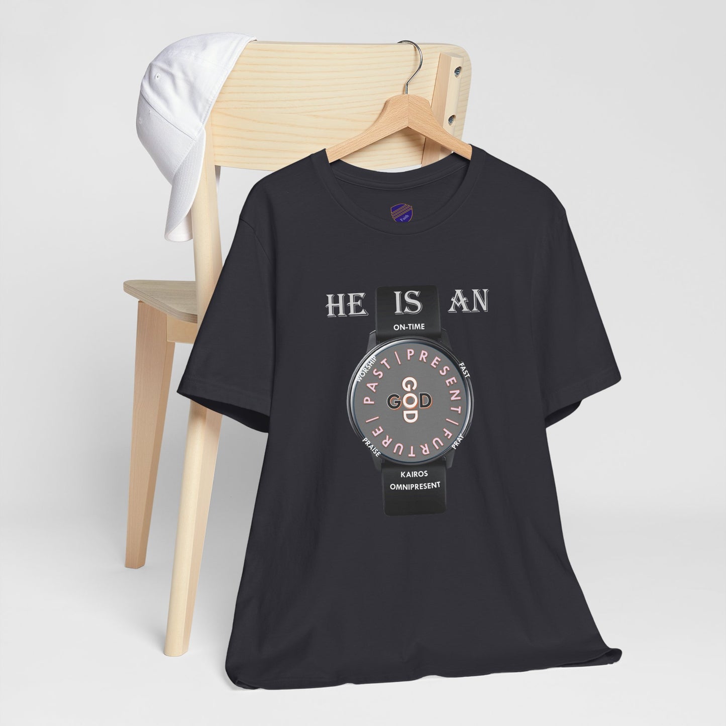 On-Time God - Faith - Inspired Unisex Jersey Short Sleeve Tee