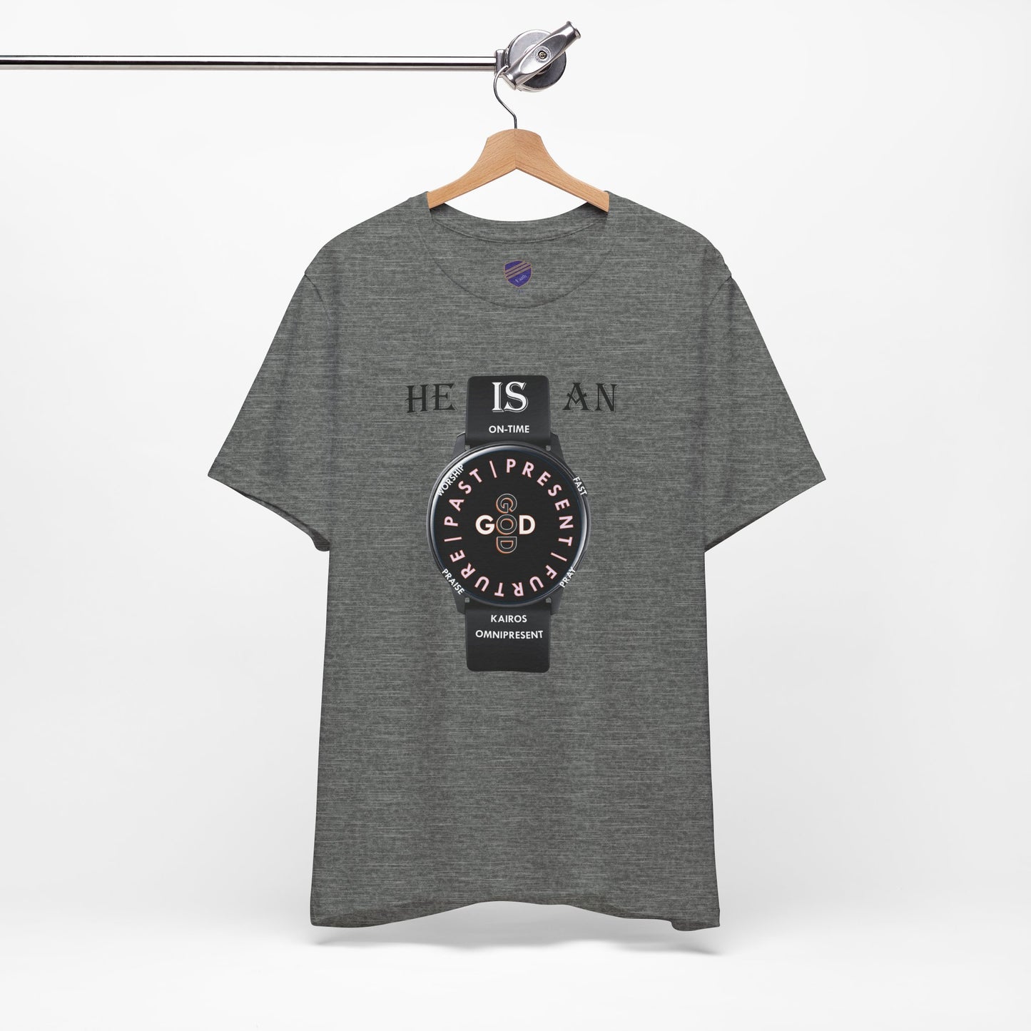 On-Time God - Faith - Inspired Unisex Jersey Short Sleeve Tee