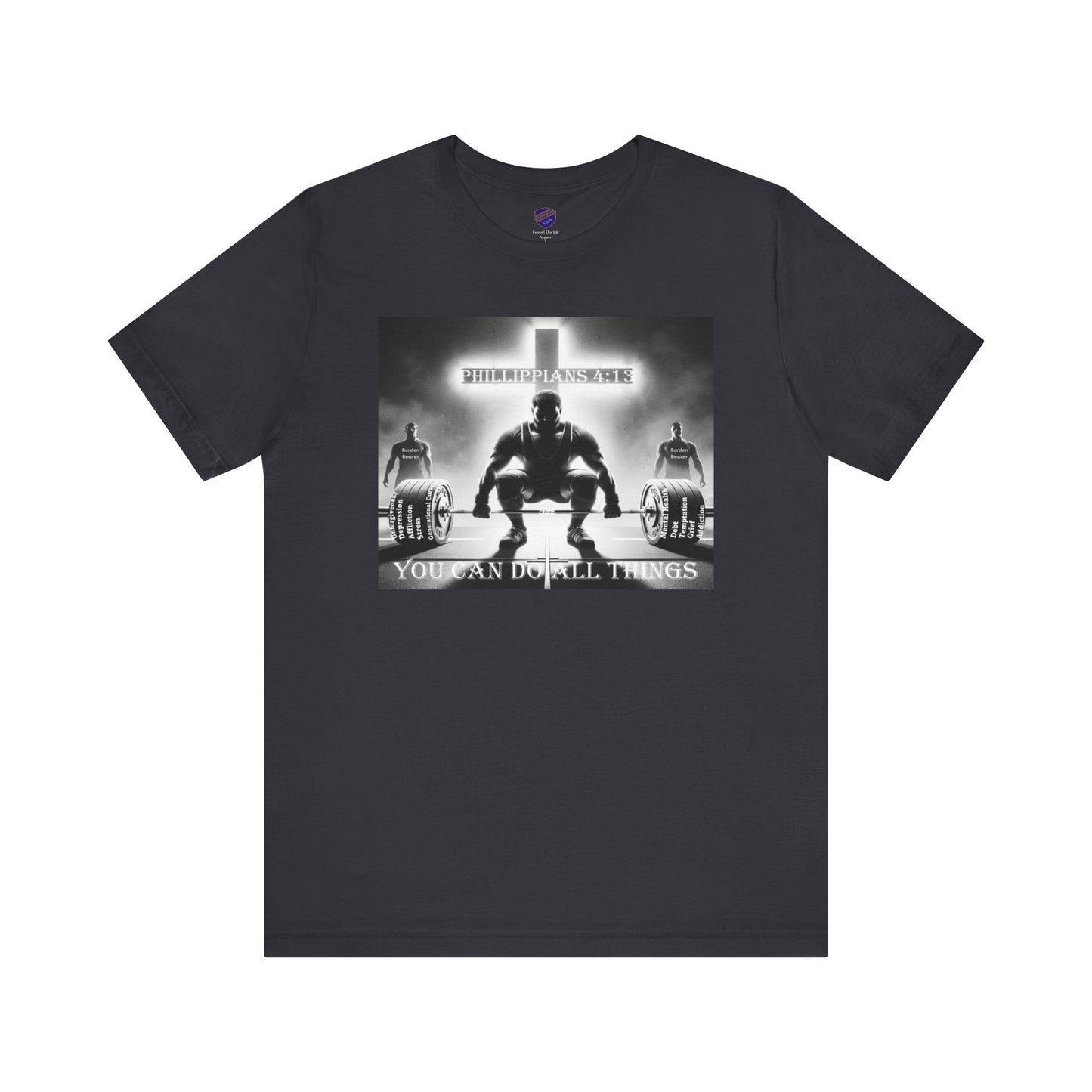 Can Do Strength - Faith - Inspired T-Shirt with Motivational Design