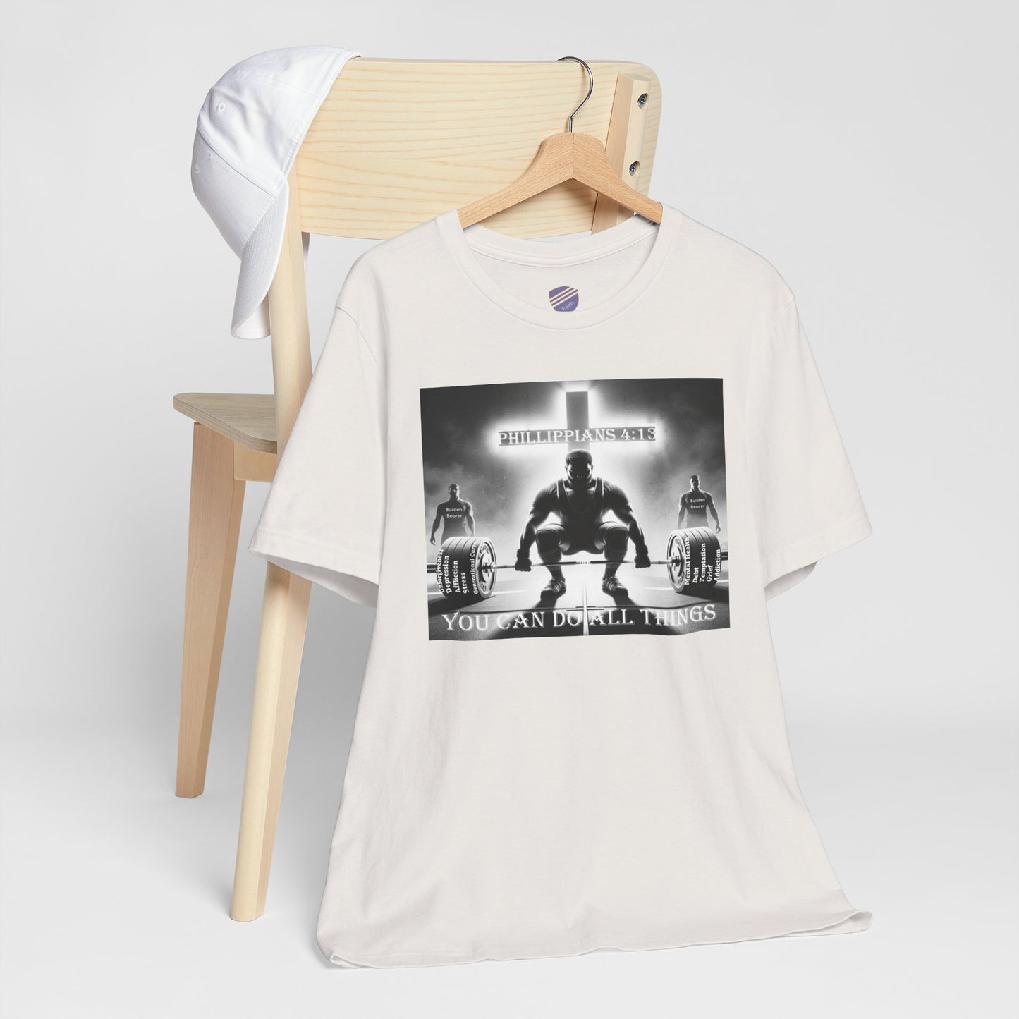 Can Do Strength - Faith - Inspired T-Shirt with Motivational Design