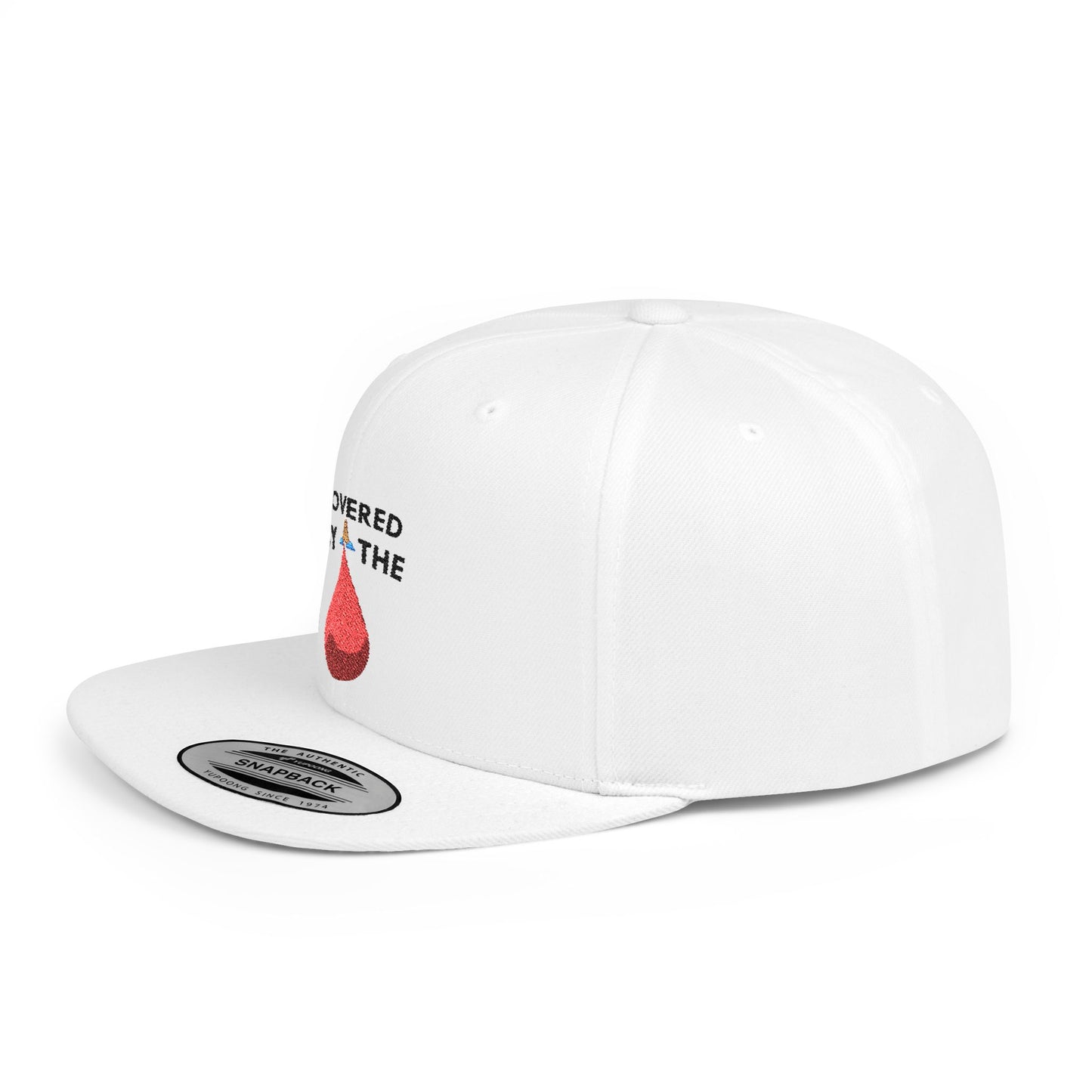 Covered - Faith - Inspired Flat Bill Snapback