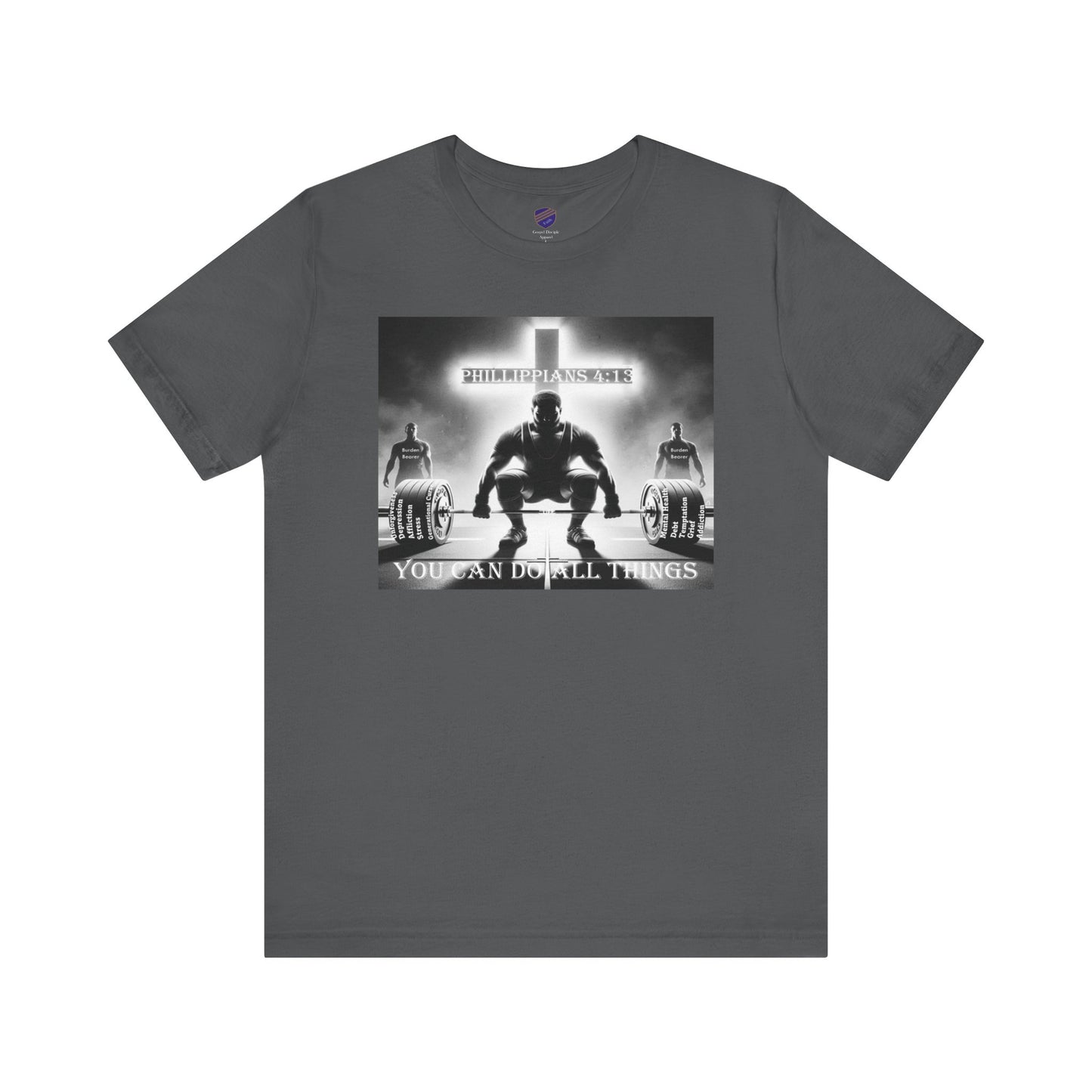 Can Do Strength - Faith - Inspired T-Shirt with Motivational Design