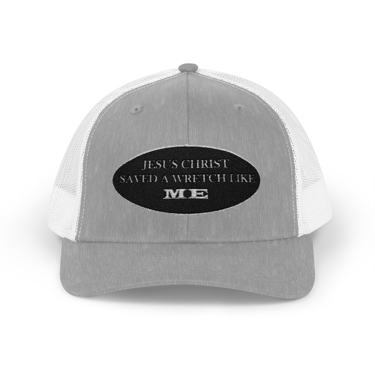 Saved Me (B&W) - Faith - Inspired Snapback Trucker Cap