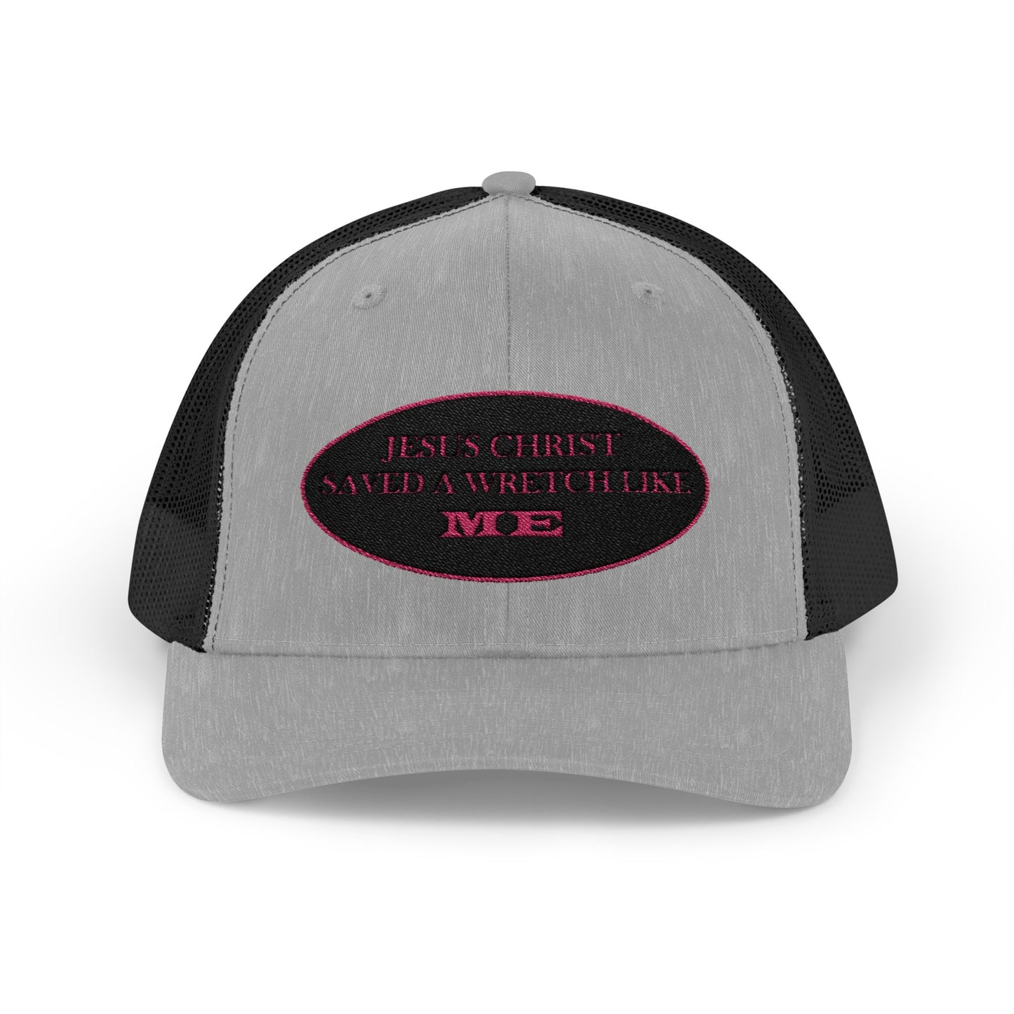 Saved Wretch (BP) - Faith - Inspired - Stylish Snapback Trucker Cap