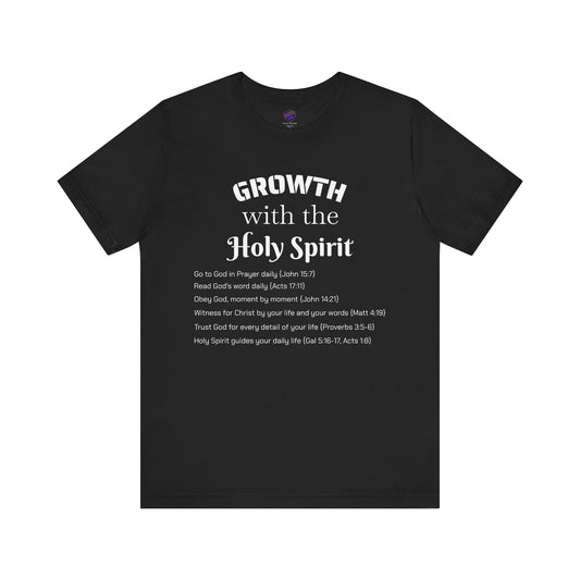 GROWTH - Faith - Inspired Unisex Jersey Short Sleeve Tee