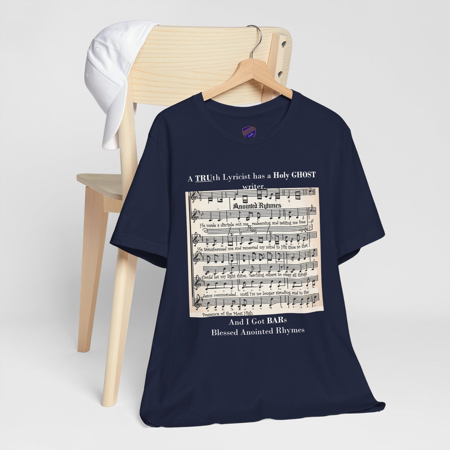 BARs - Blessed Anointed Rhymes - Faith - Inspired Jersey Short Sleeve Shirt