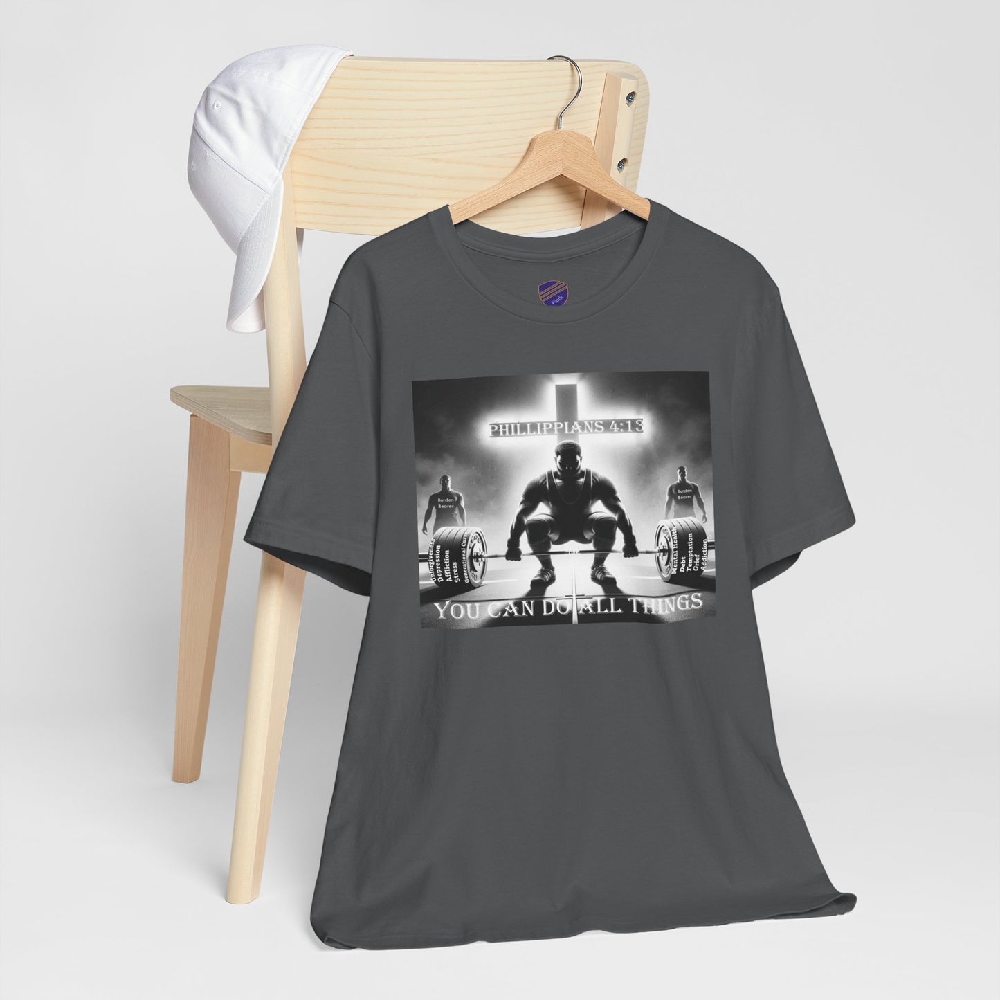 Can Do Strength - Faith - Inspired T-Shirt with Motivational Design