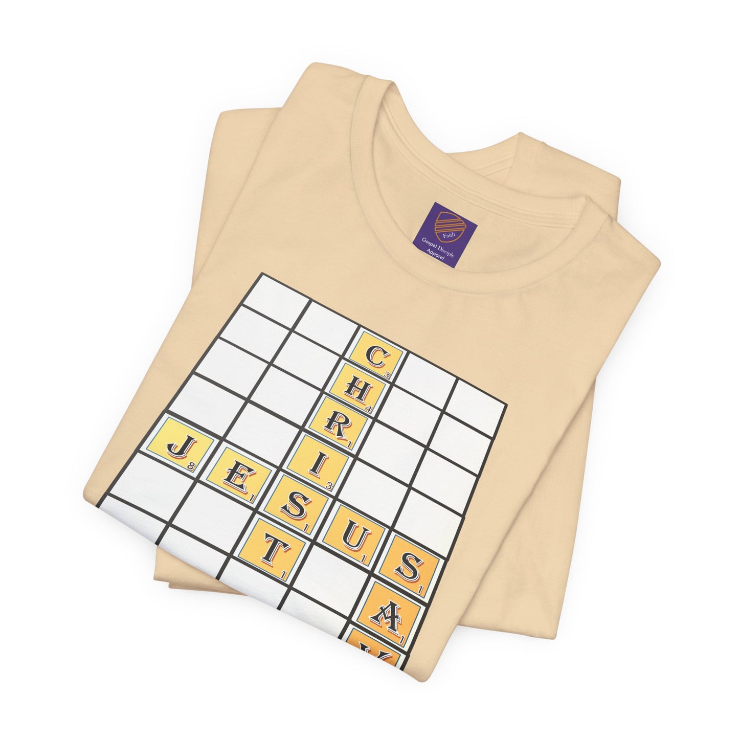 Gospel Scrabble - Faith - Inspired Unisex Jersey Tee