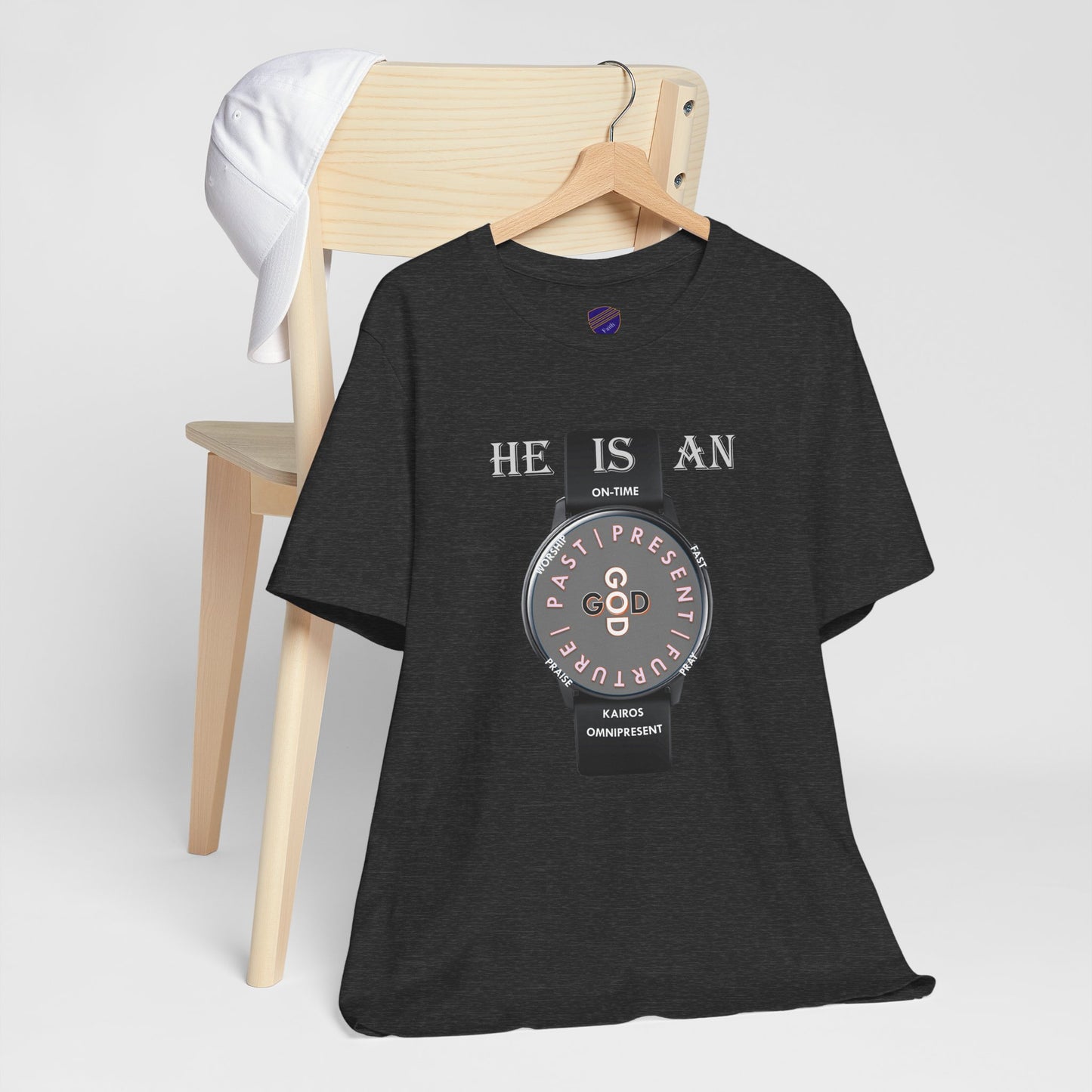 On-Time God - Faith - Inspired Unisex Jersey Short Sleeve Tee