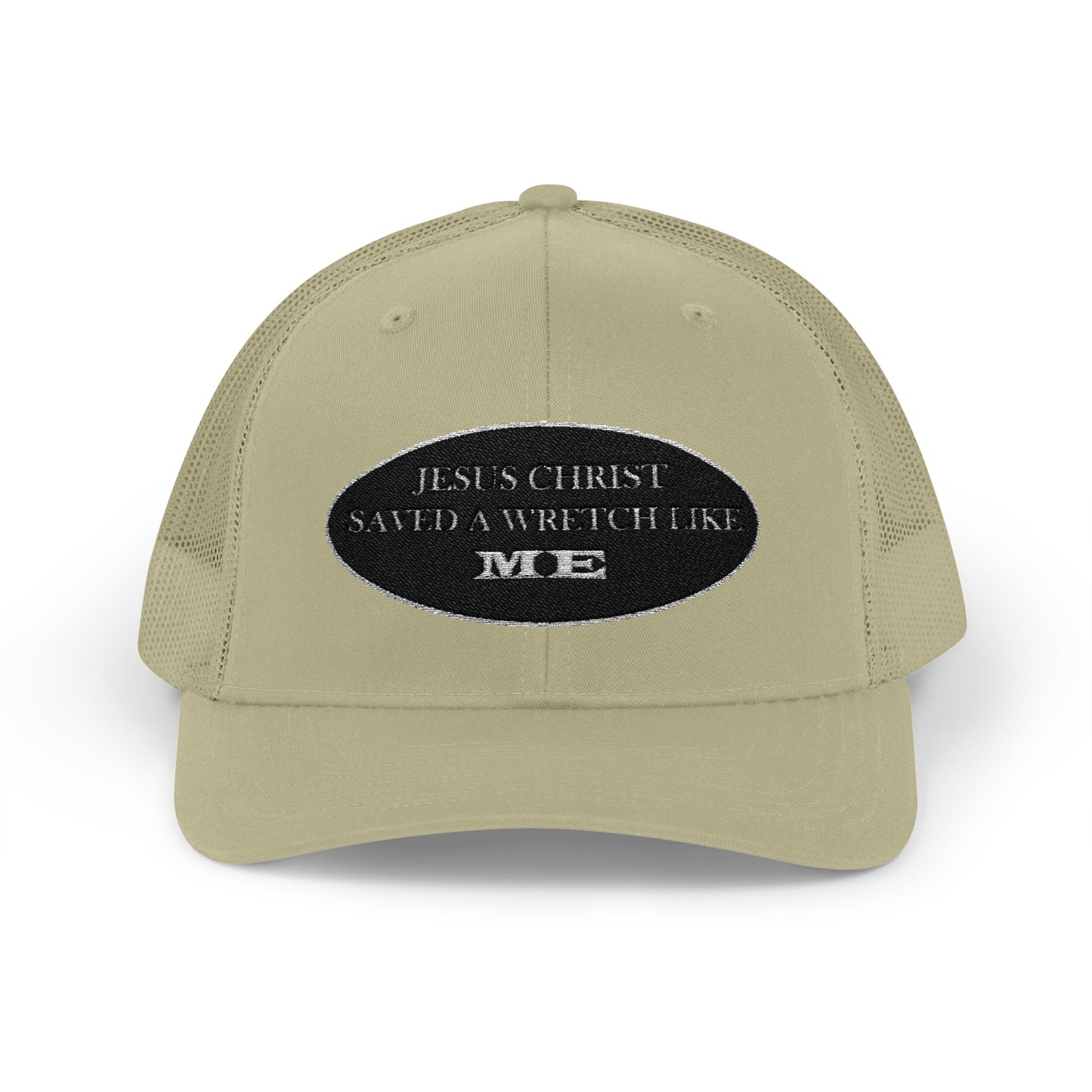 Saved Me (B&W) - Faith - Inspired Snapback Trucker Cap