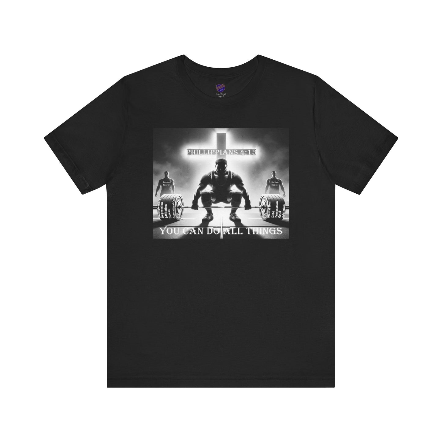 Can Do Strength - Faith - Inspired T-Shirt with Motivational Design