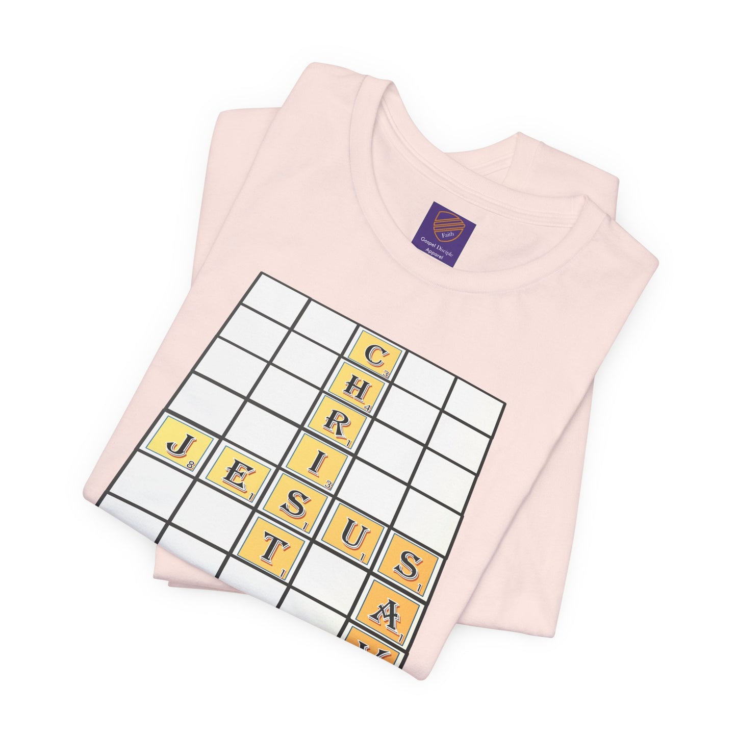 Gospel Scrabble - Faith - Inspired Unisex Jersey Tee