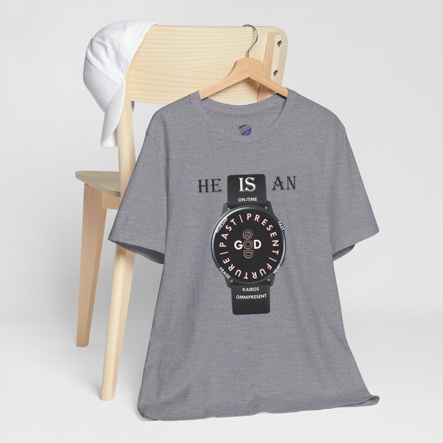 On-Time God - Faith - Inspired Unisex Jersey Short Sleeve Tee