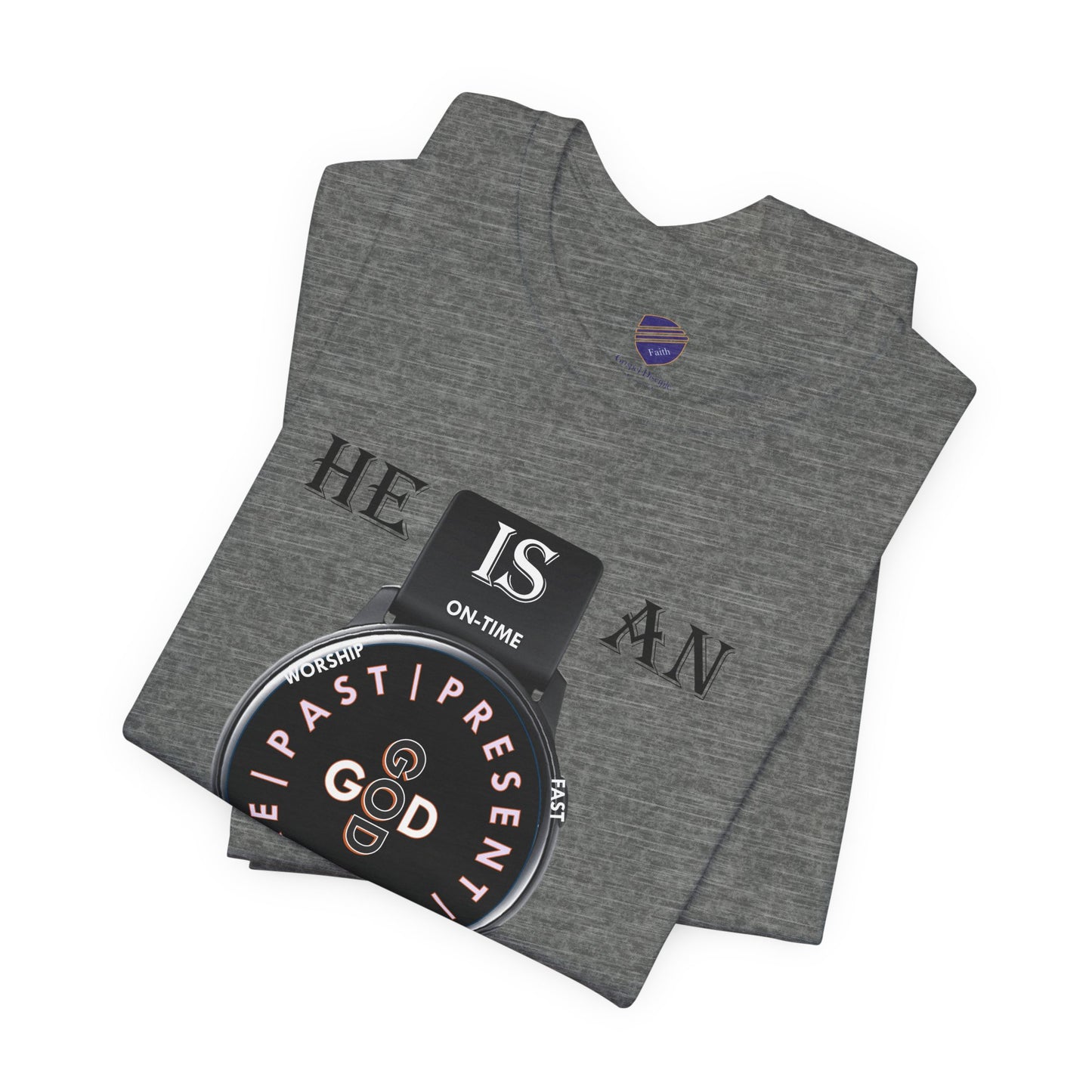 On-Time God - Faith - Inspired Unisex Jersey Short Sleeve Tee