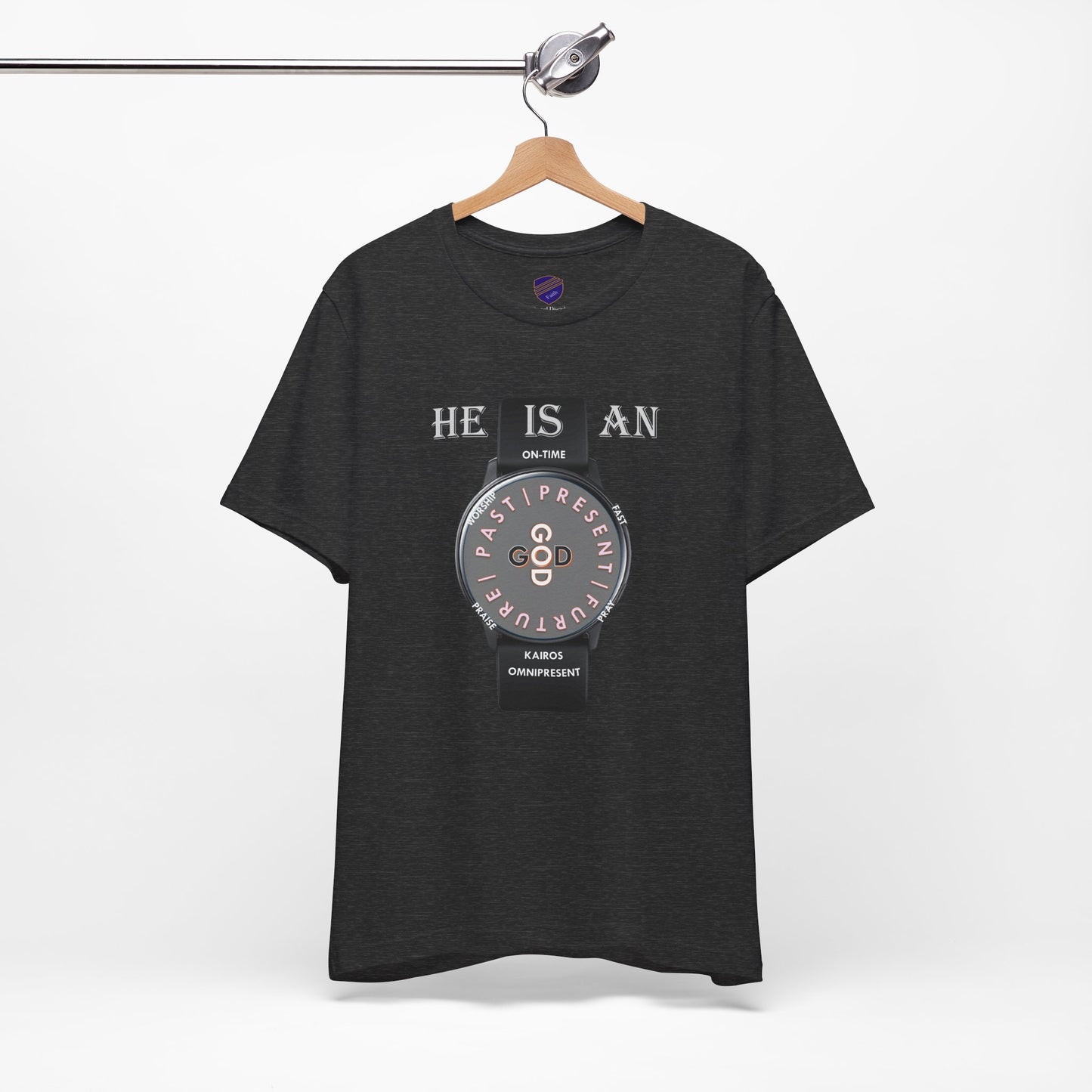 On-Time God - Faith - Inspired Unisex Jersey Short Sleeve Tee